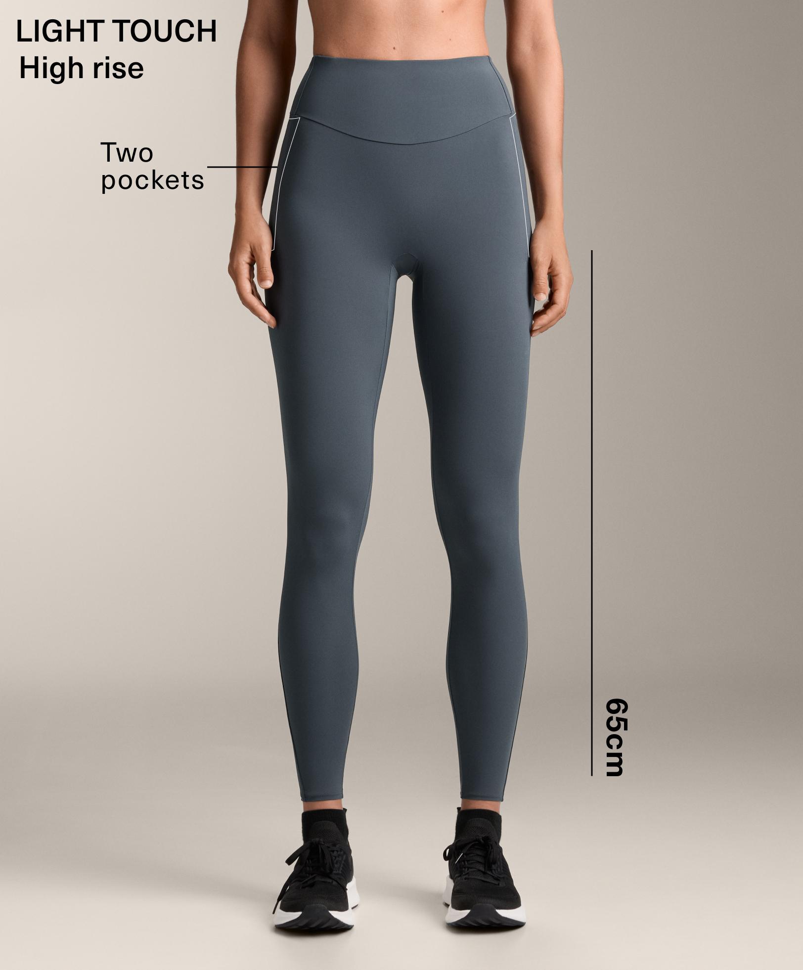 Light Touch pockets high-rise 65cm ankle-length leggings Light Touch pockets high-rise 65cm ankle-length leggings
