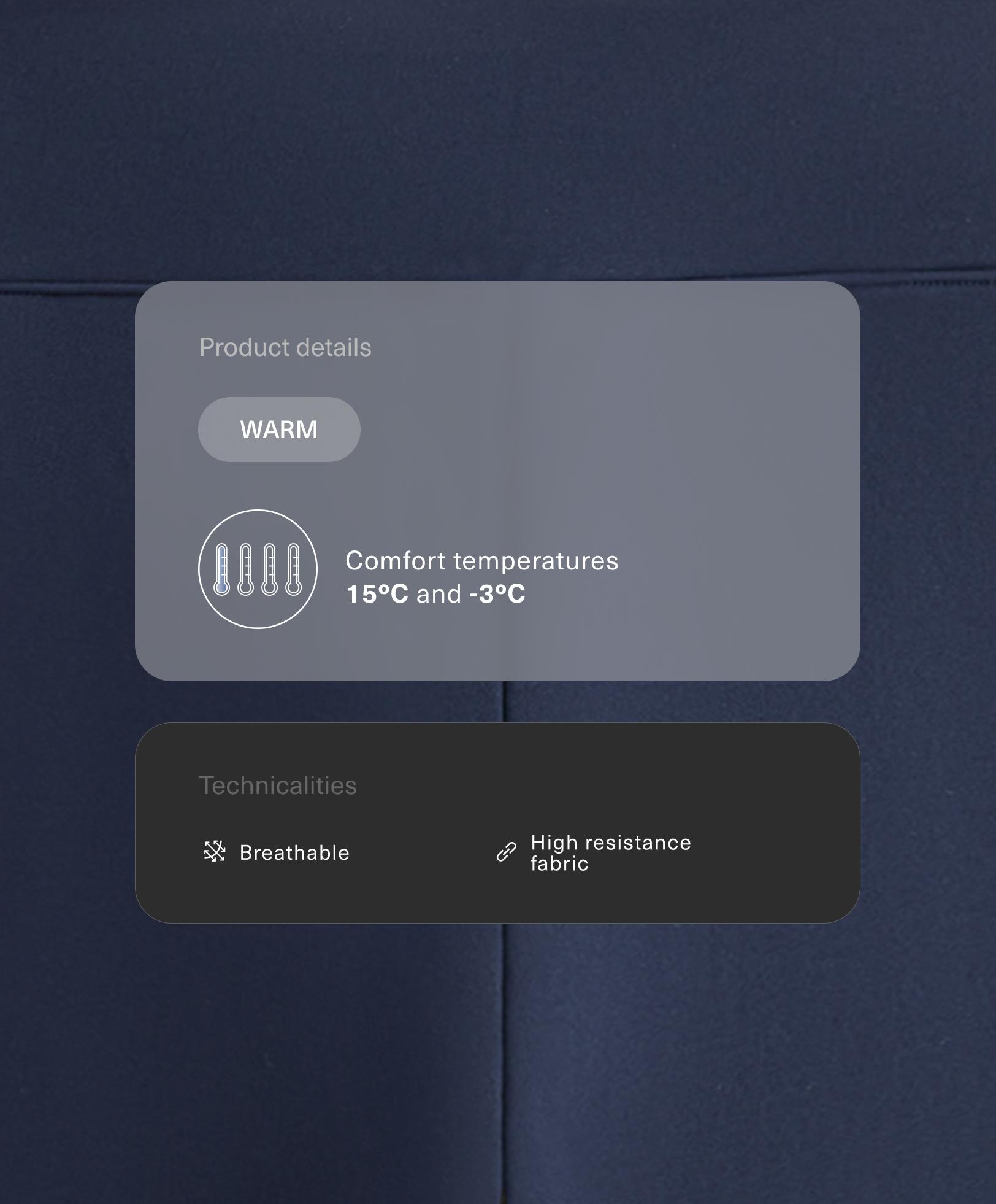 Legginsy do kostek z wysokim stanem Warm z kieszeniami 70 cm