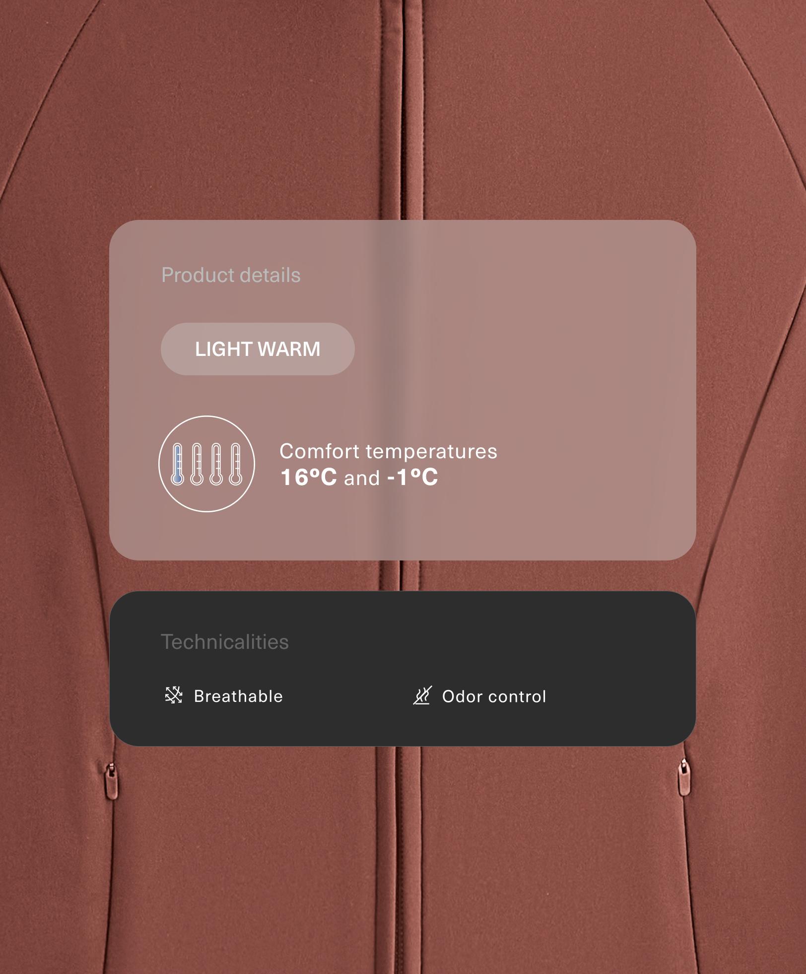 Chaqueta técnica light warm - Rebajas