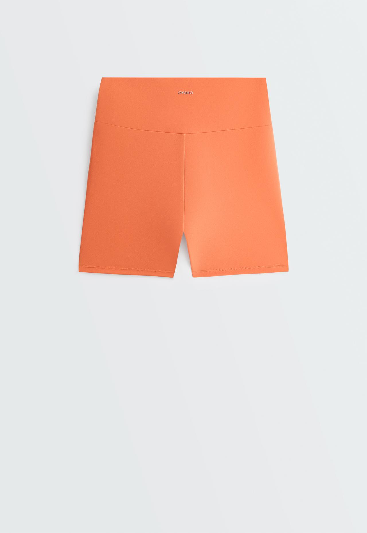 Hot pants high rise Comfortlux 10 cm — WASHED ORANGE