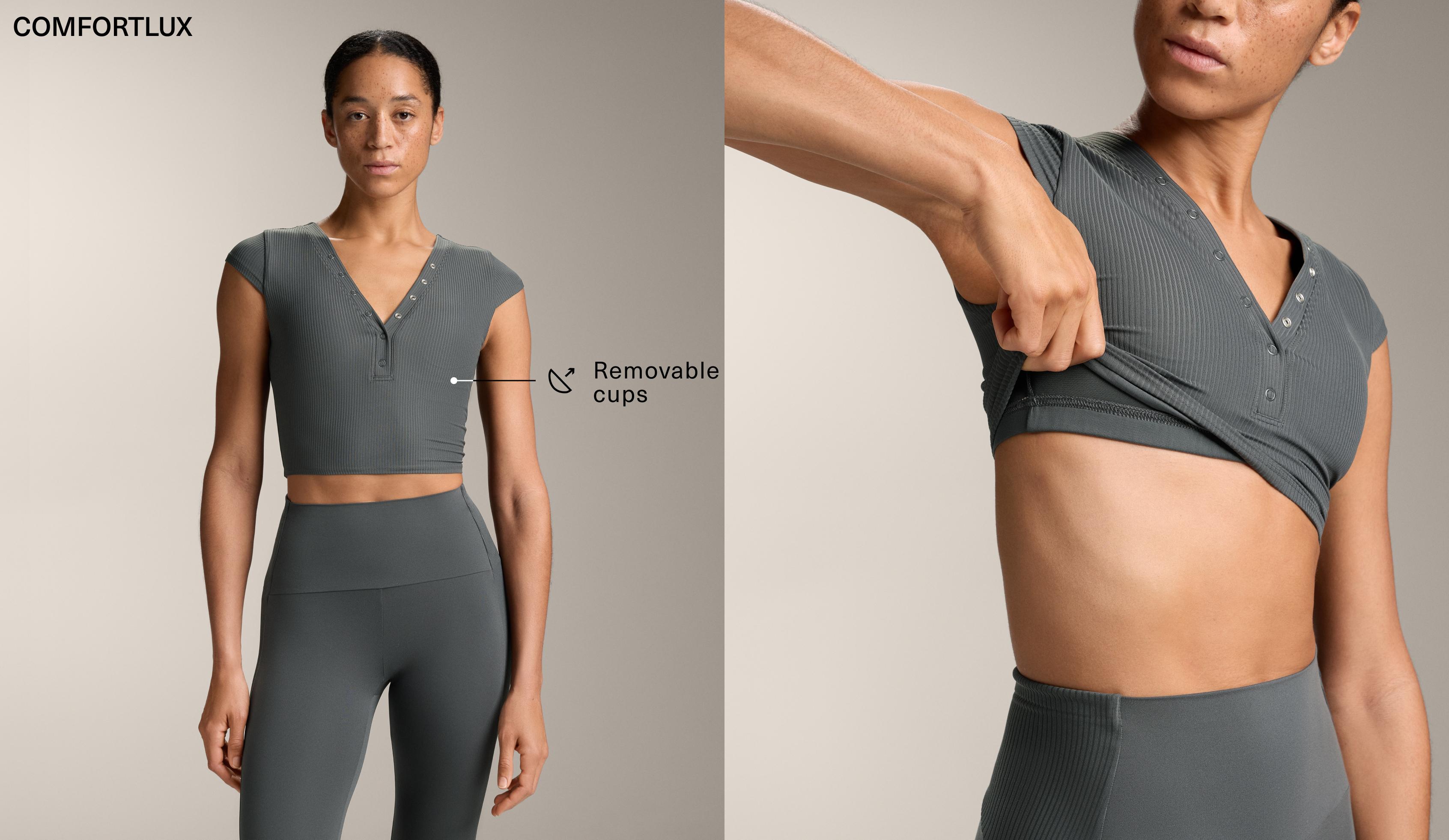 Comfortlux short sleeve rib T-shirt Comfortlux short sleeve rib T-shirt