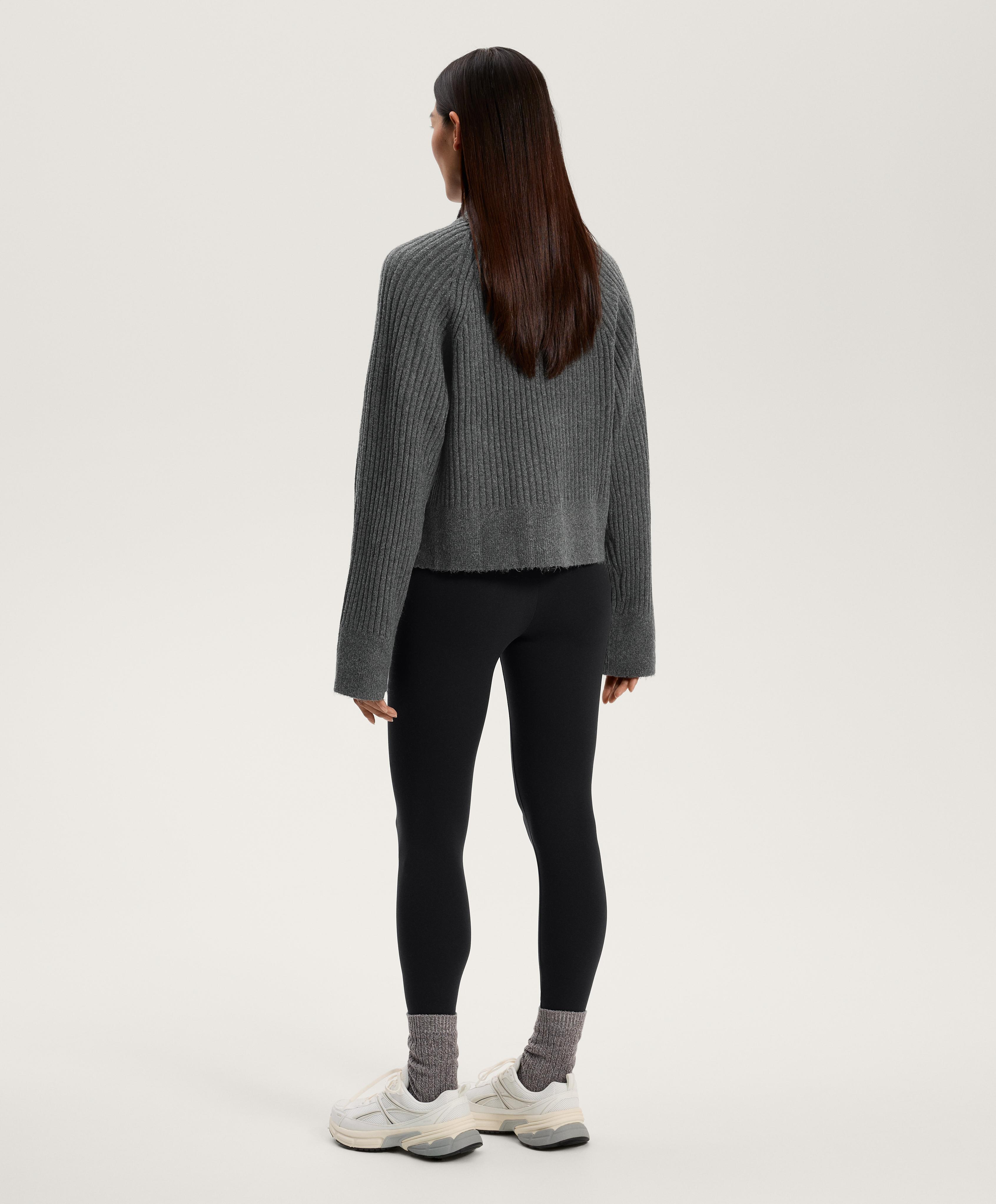 Yumuşak fitilli örgü ceket - Görsel 8