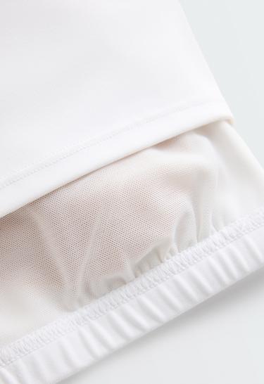 Comfortlux adjustable-strap tank top — WHITE  9