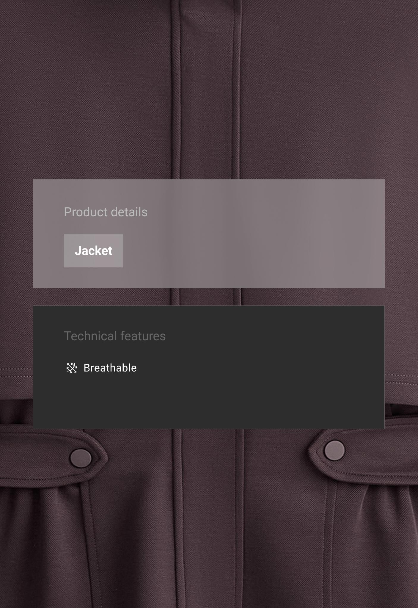 Lange Piqué-Jacke mit Gürtel
