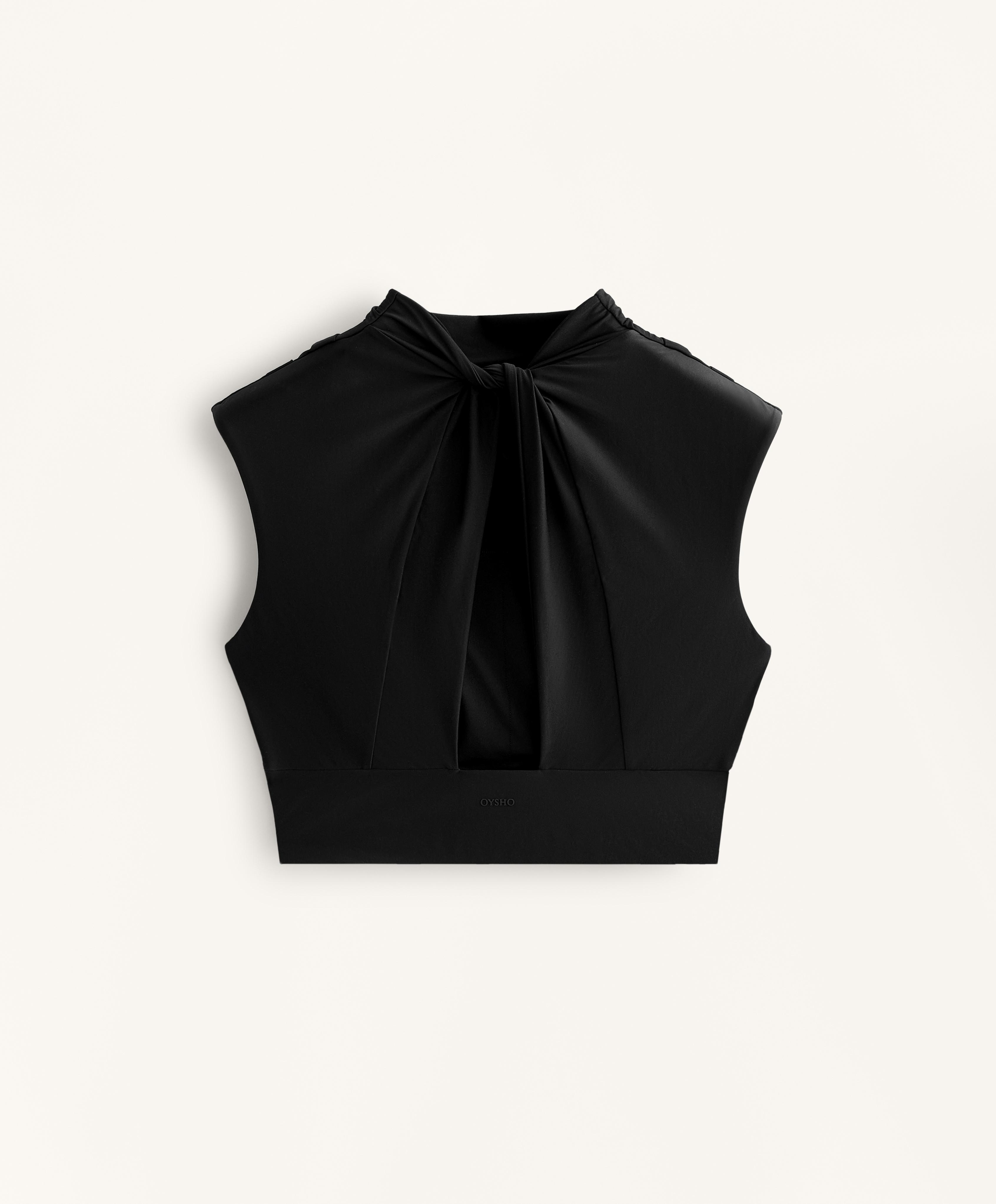 Tank top Comfortlux με ντραπέ λαιμόκοψη Tank top Comfortlux με ντραπέ λαιμόκοψη
