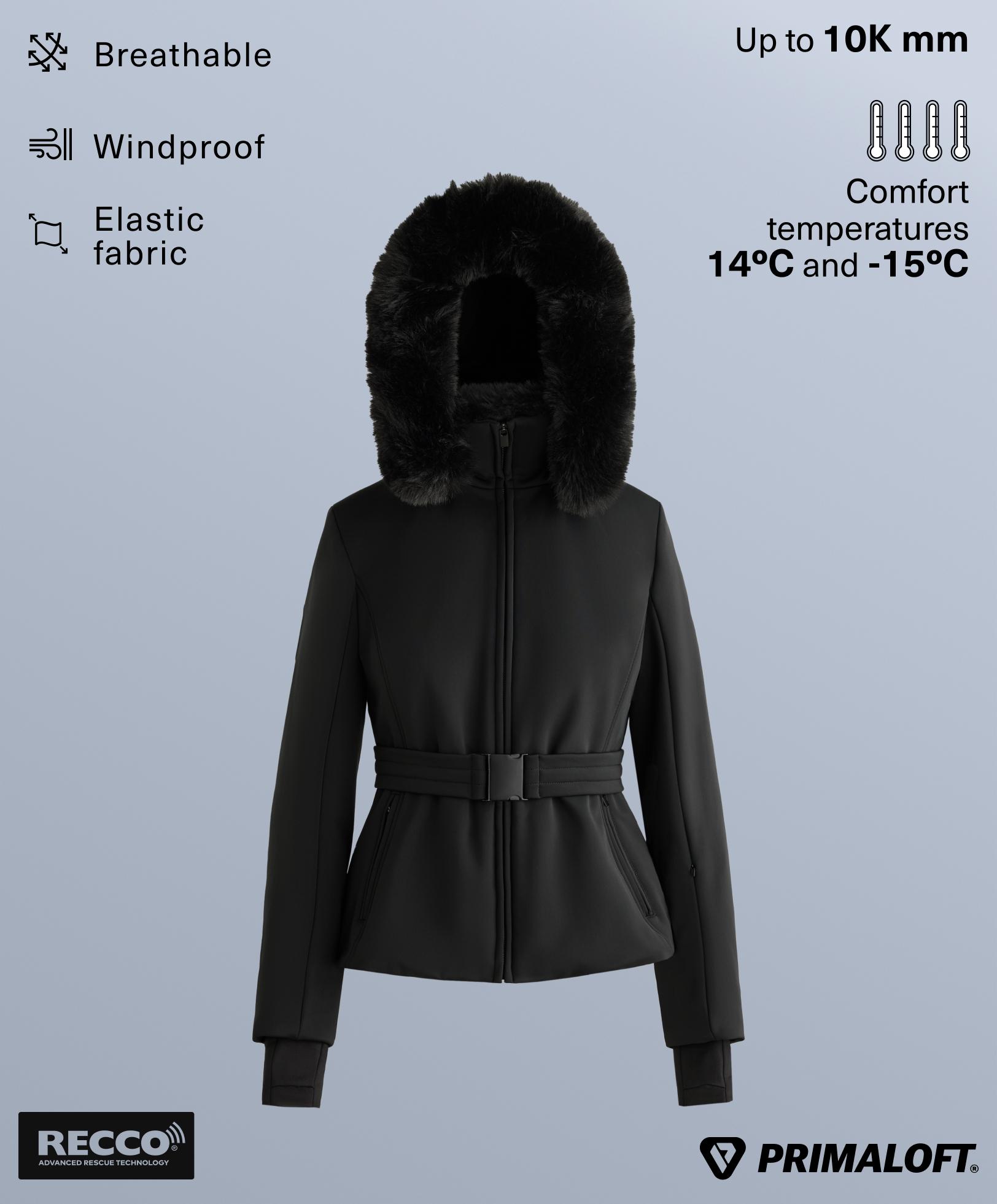 Primaloft® SKI water-resistant super-slim fit jacket