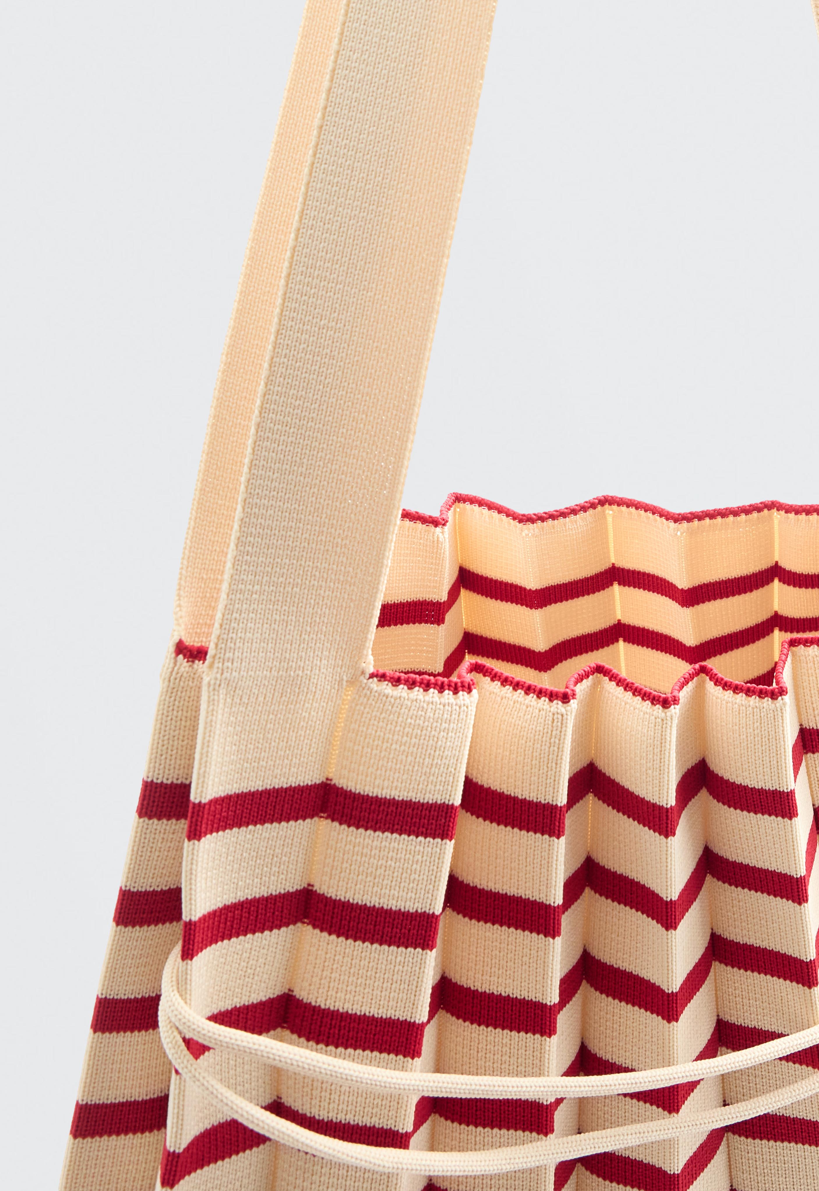 Pleated knit shoulder bag - Sale Pleated knit shoulder bag - Sale