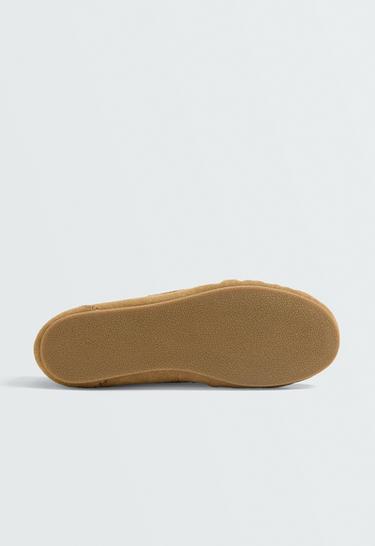 Leather tassel loafer — TOASTED BROWN 4