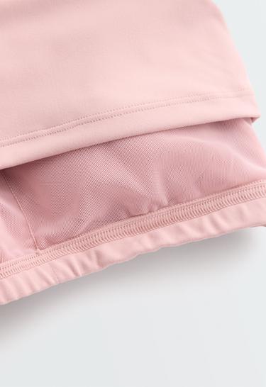 Comfortlux strap tank top with cups — CLOUD PINK 13