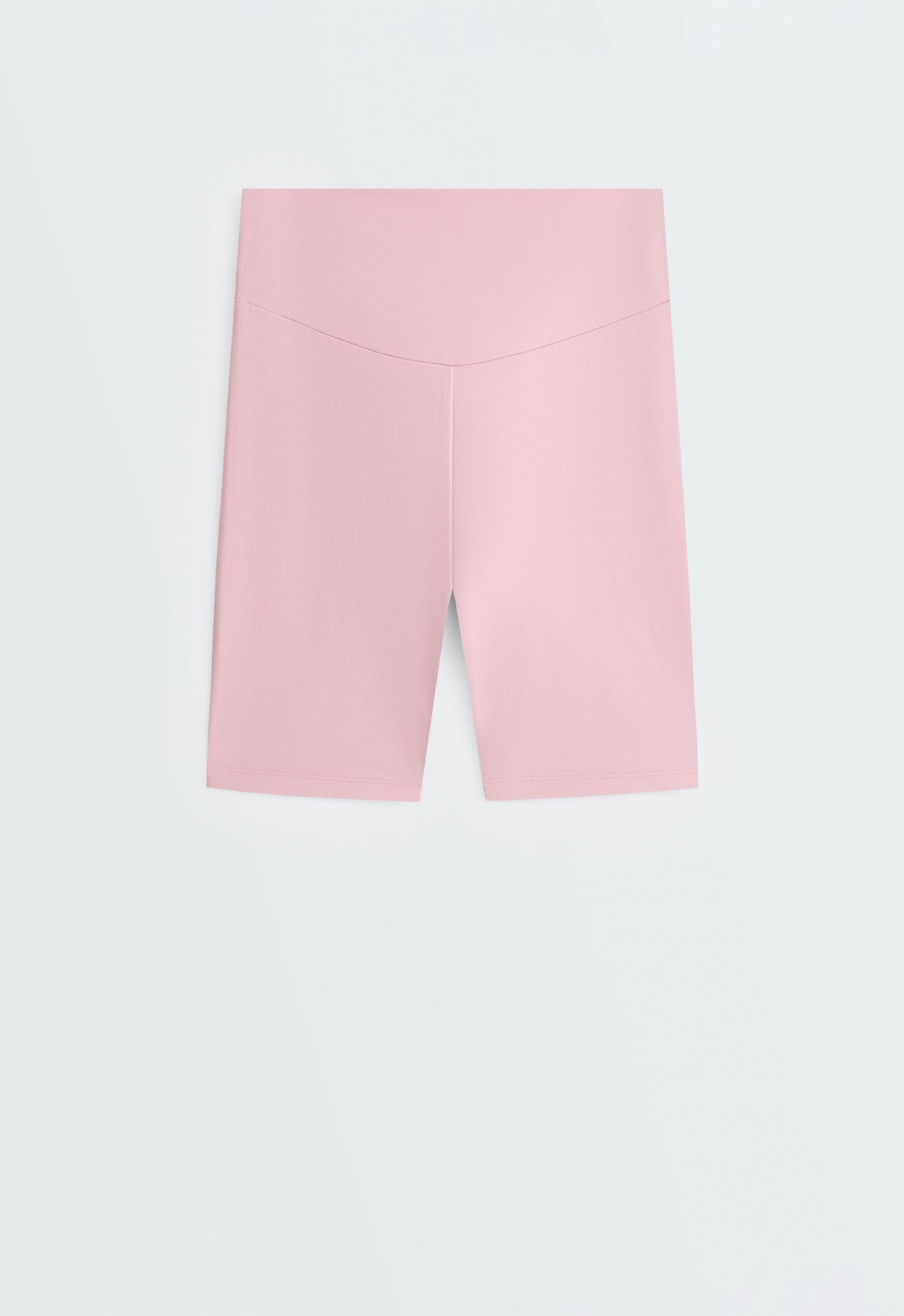 Leggings biker high rise comfortlux 20 cm — PALE PINK