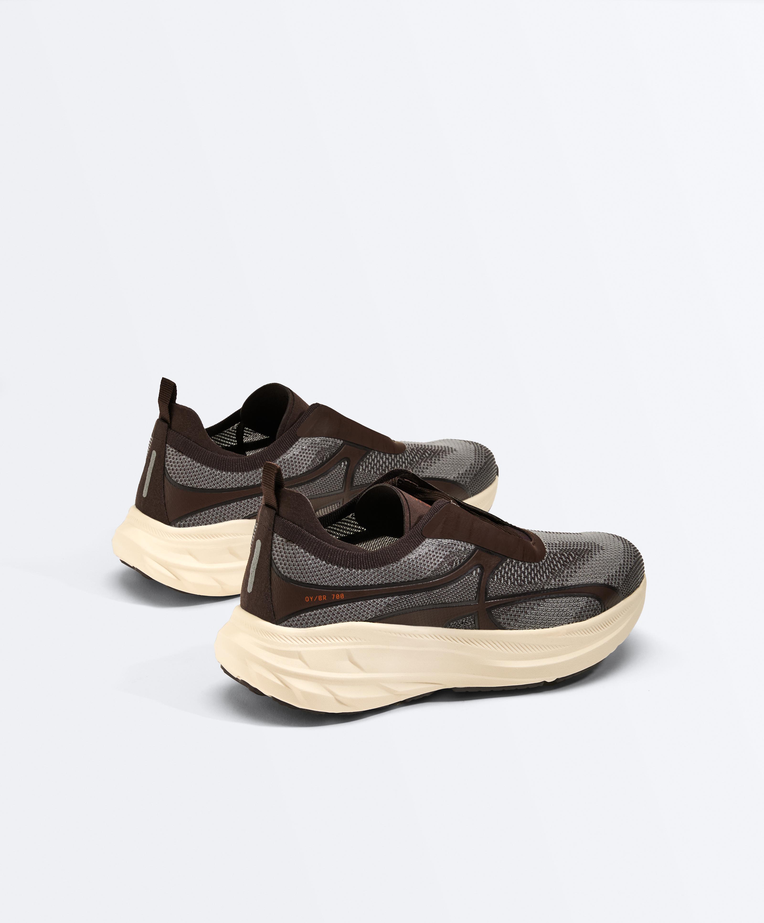 Running trainers OY/BR 700 — BROWN