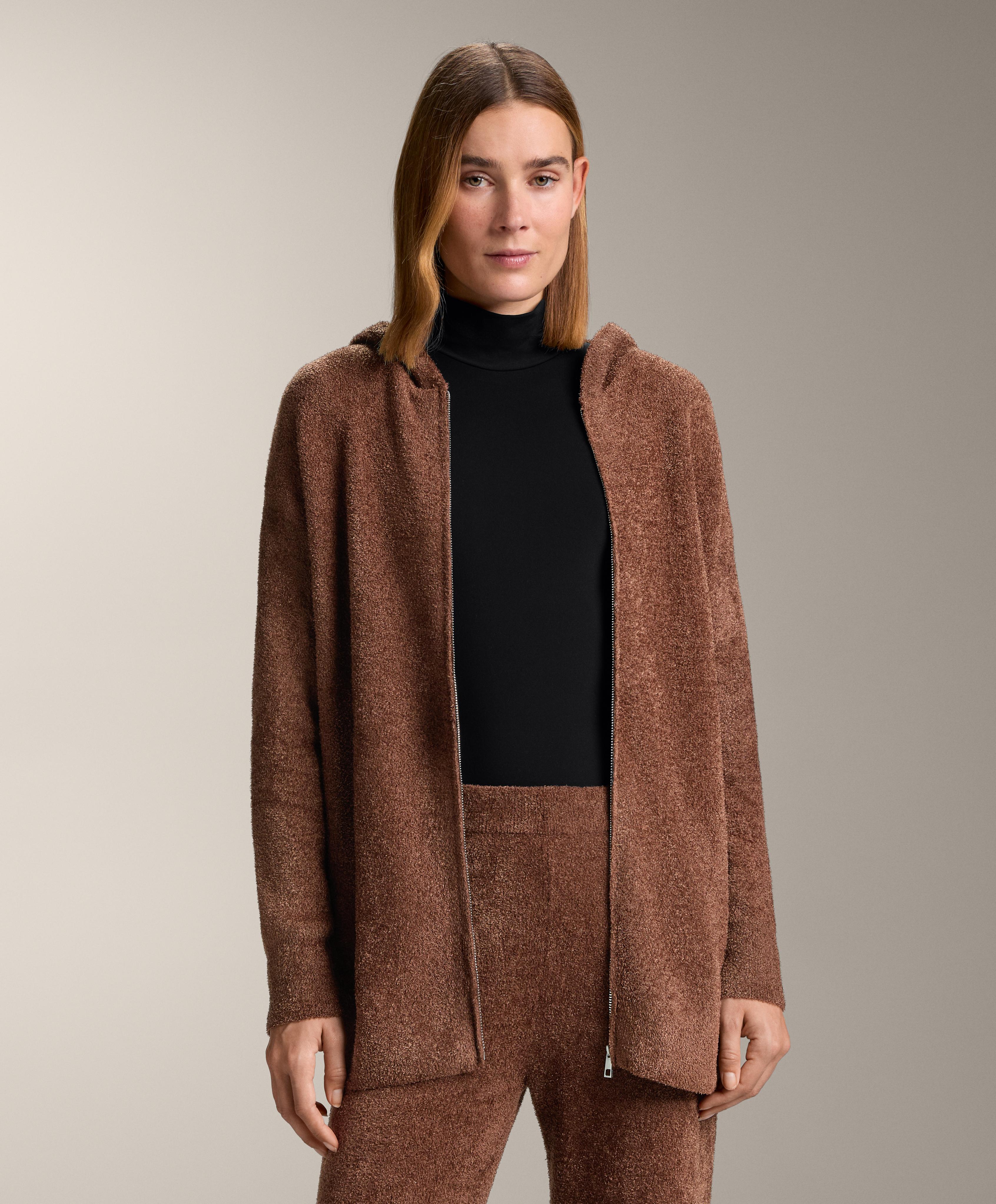 Thick chenille hooded jacket - Sale Thick chenille hooded jacket - Sale
