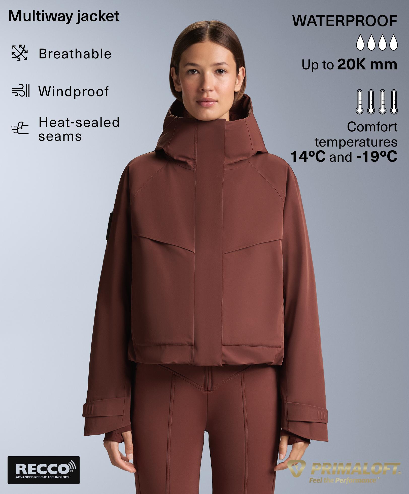 Primaloft® Feel the Performance TM SKI waterproof jacket with pockets - Sale Primaloft® Feel the Performance TM SKI waterproof jacket with pockets - Sale