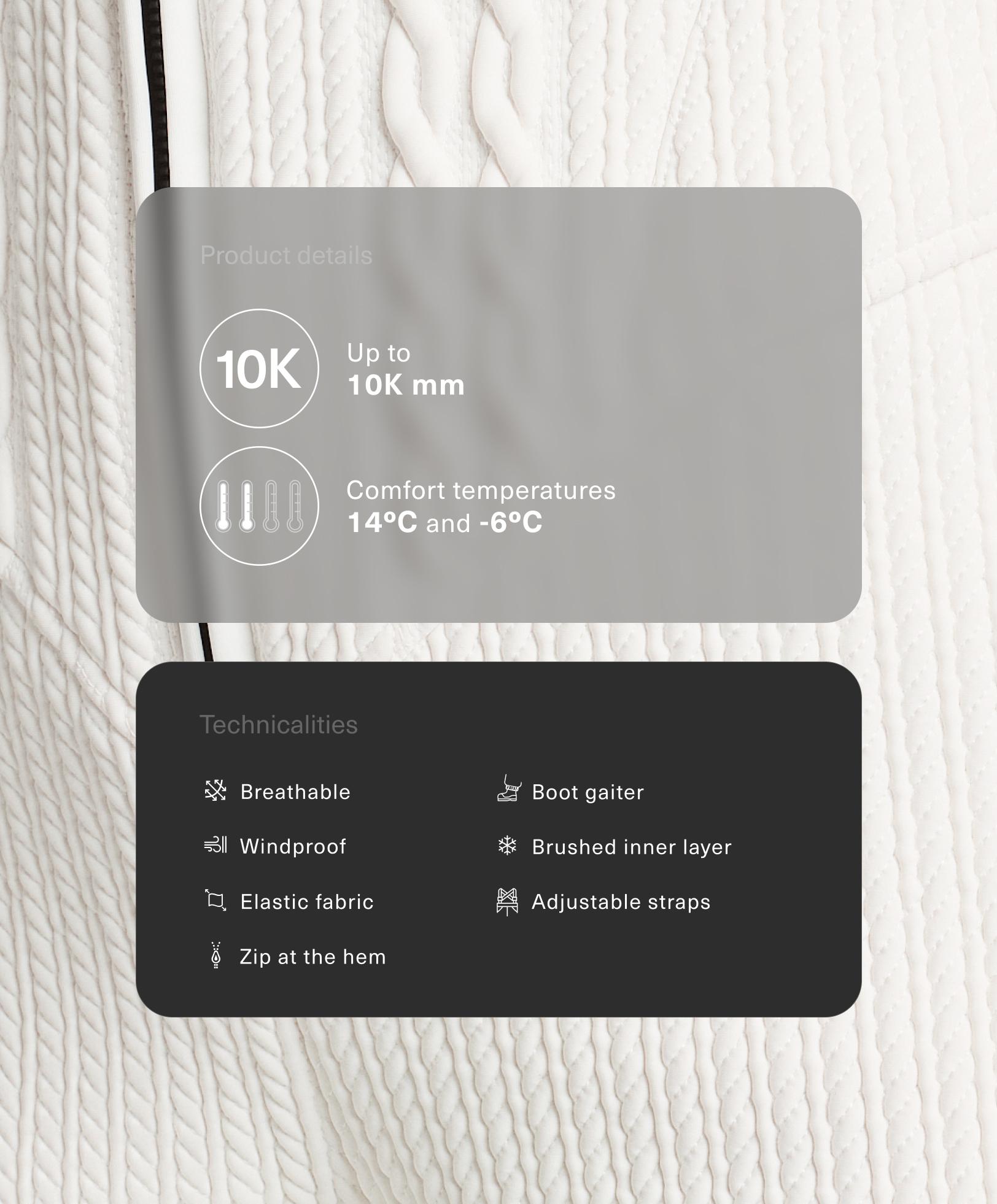 Σαλοπέτα flare SKI ανθεκτική στο νερό Σαλοπέτα flare SKI ανθεκτική στο νερό