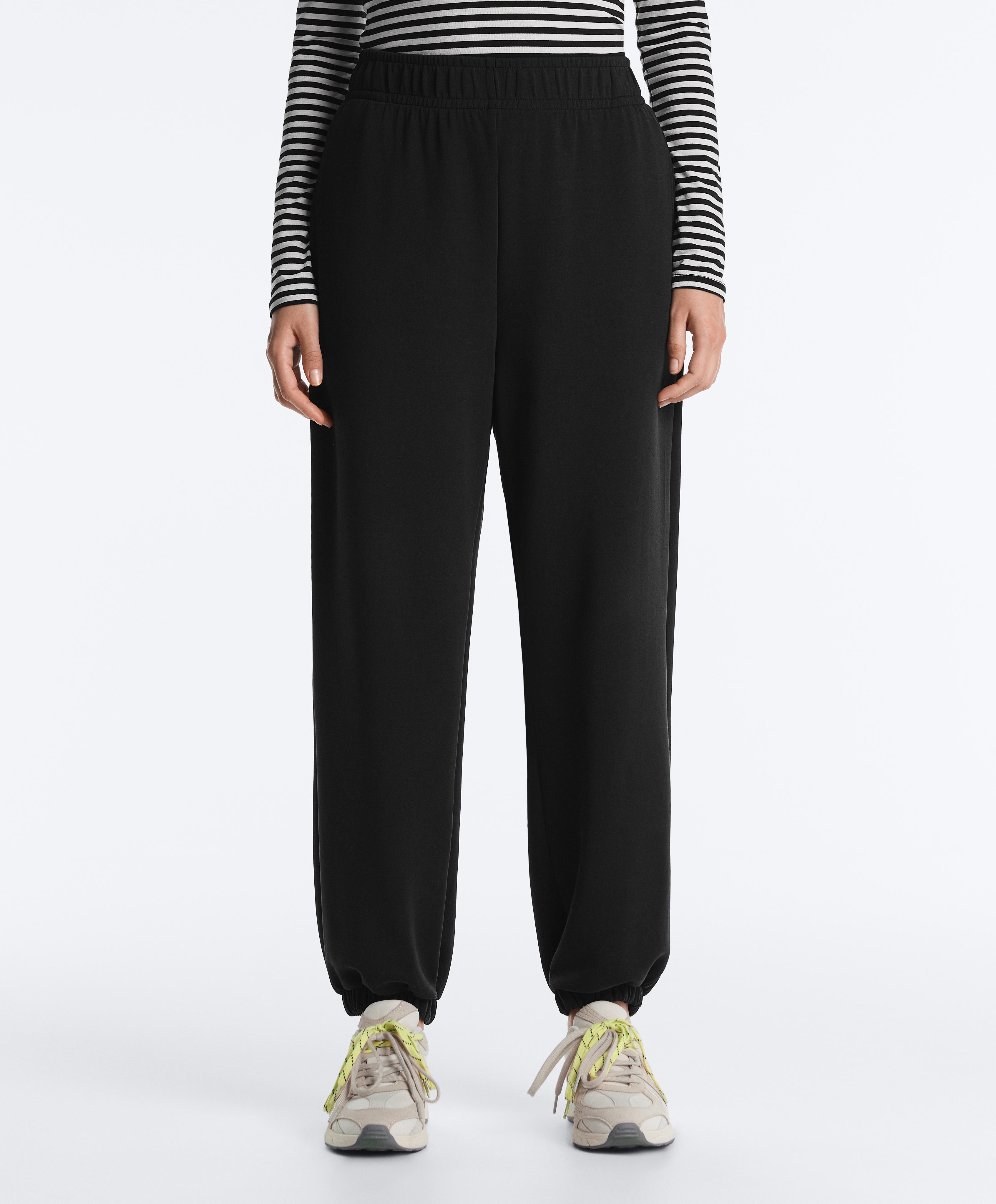 Soft-touch modal joggers
