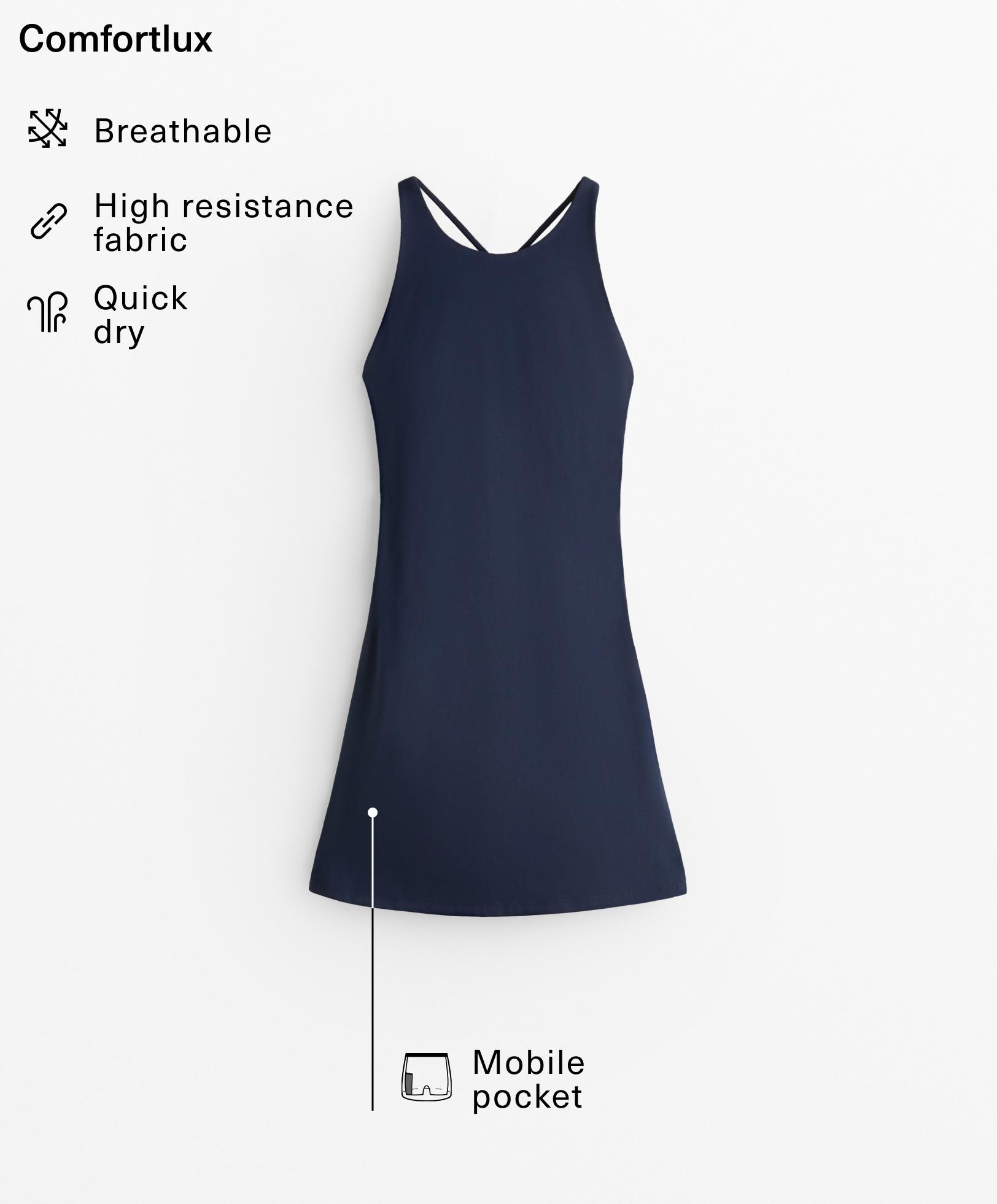 Comfortlux short strappy dress