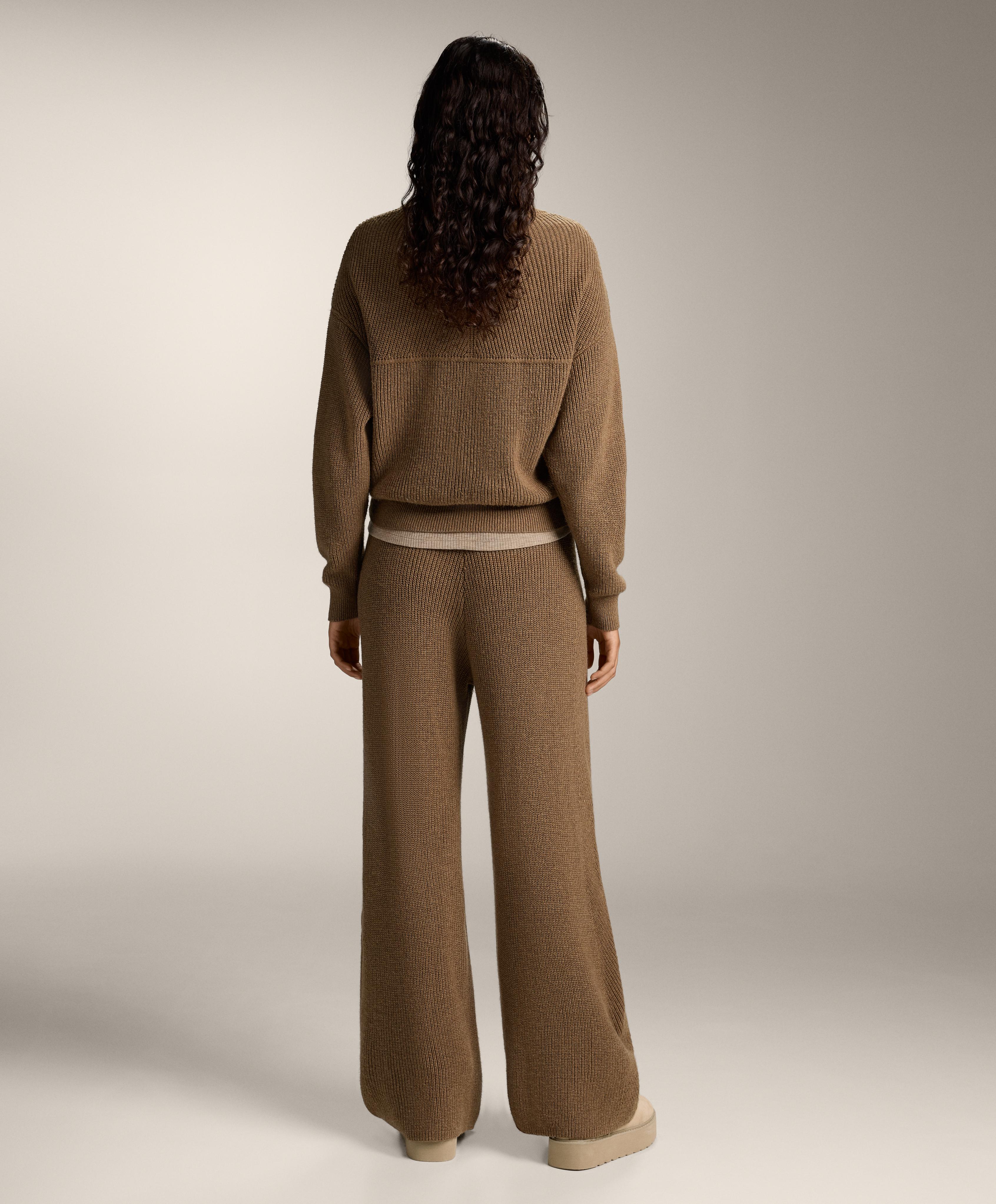 Total Look Strick, gerade geschnitten, Karamell - Sale