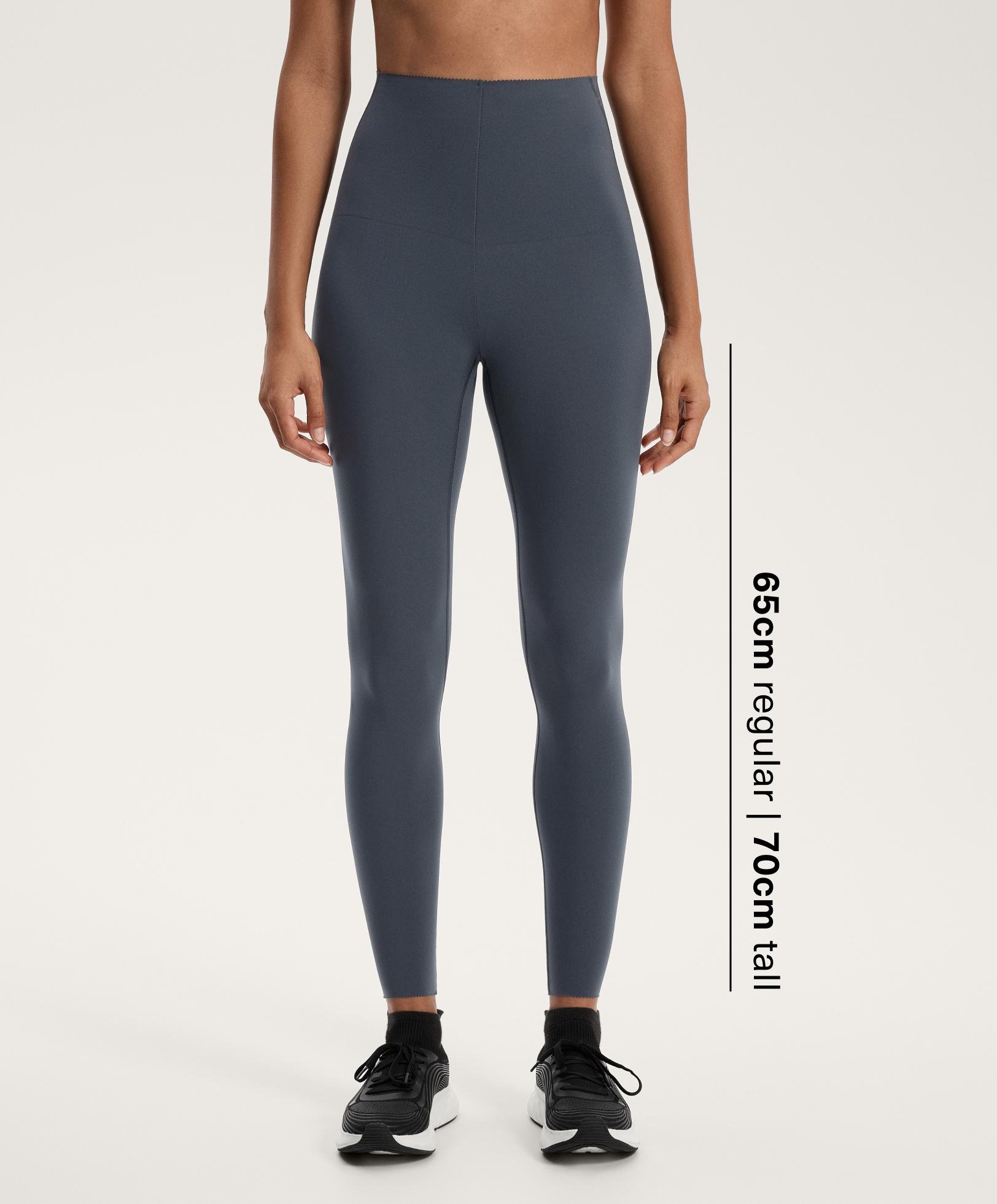 Compressive core control ankle-length leggings Compressive core control ankle-length leggings