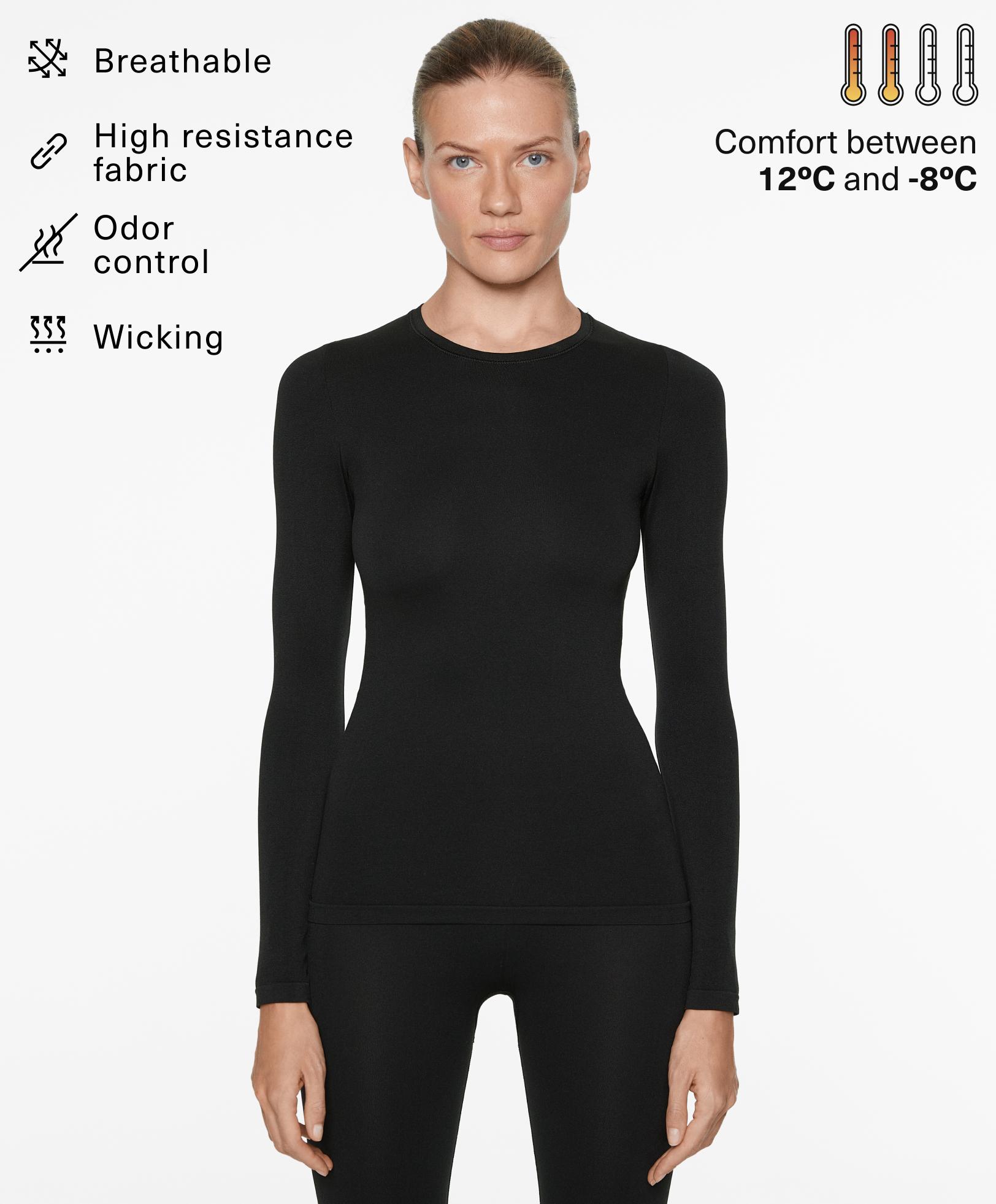 Seamless performance base layers T-Shirt