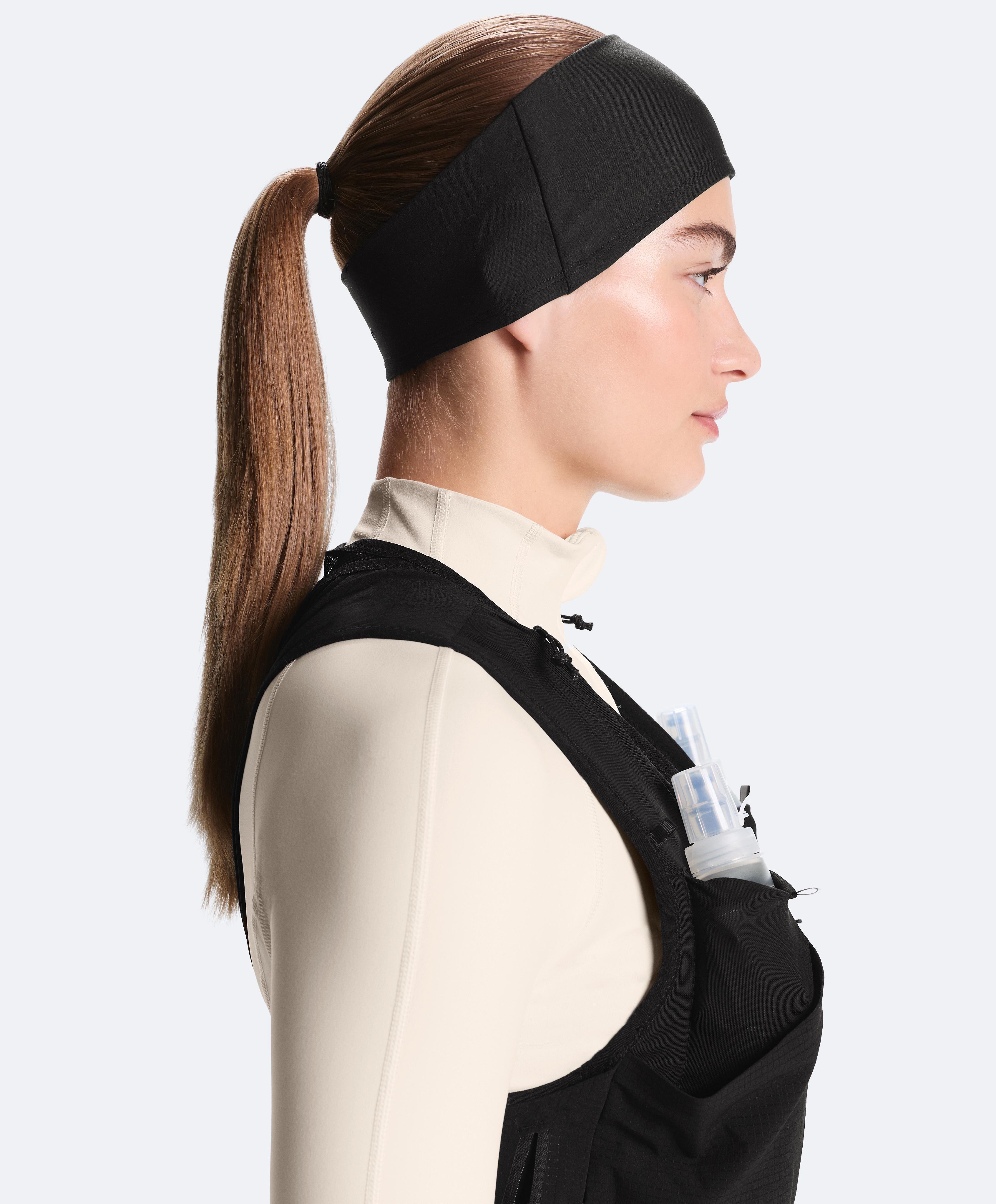 9 cm sports headband — BLACK