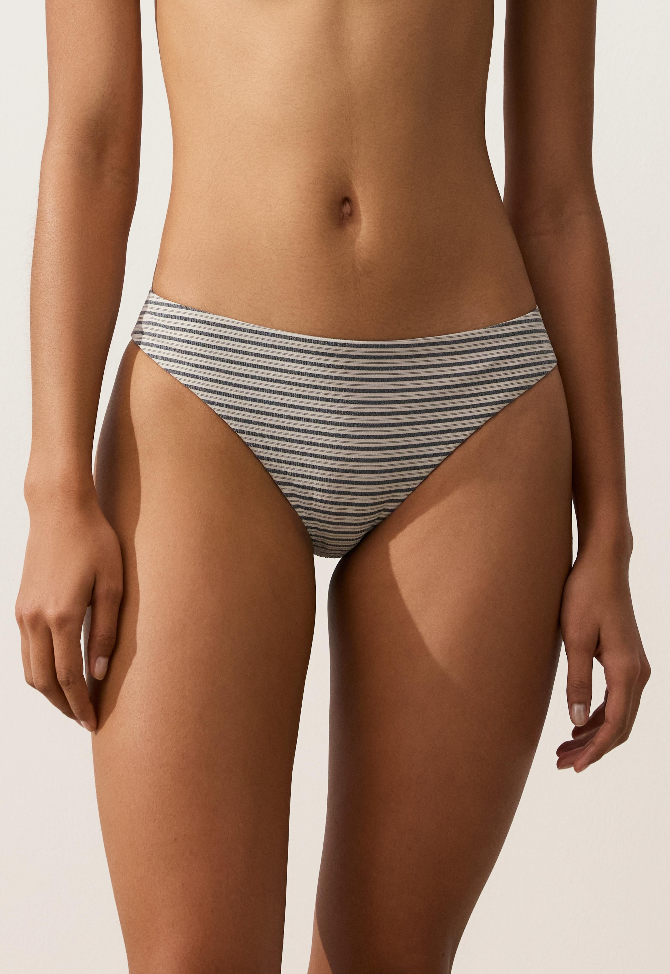 Slip bikini classici a righe - Saldi
