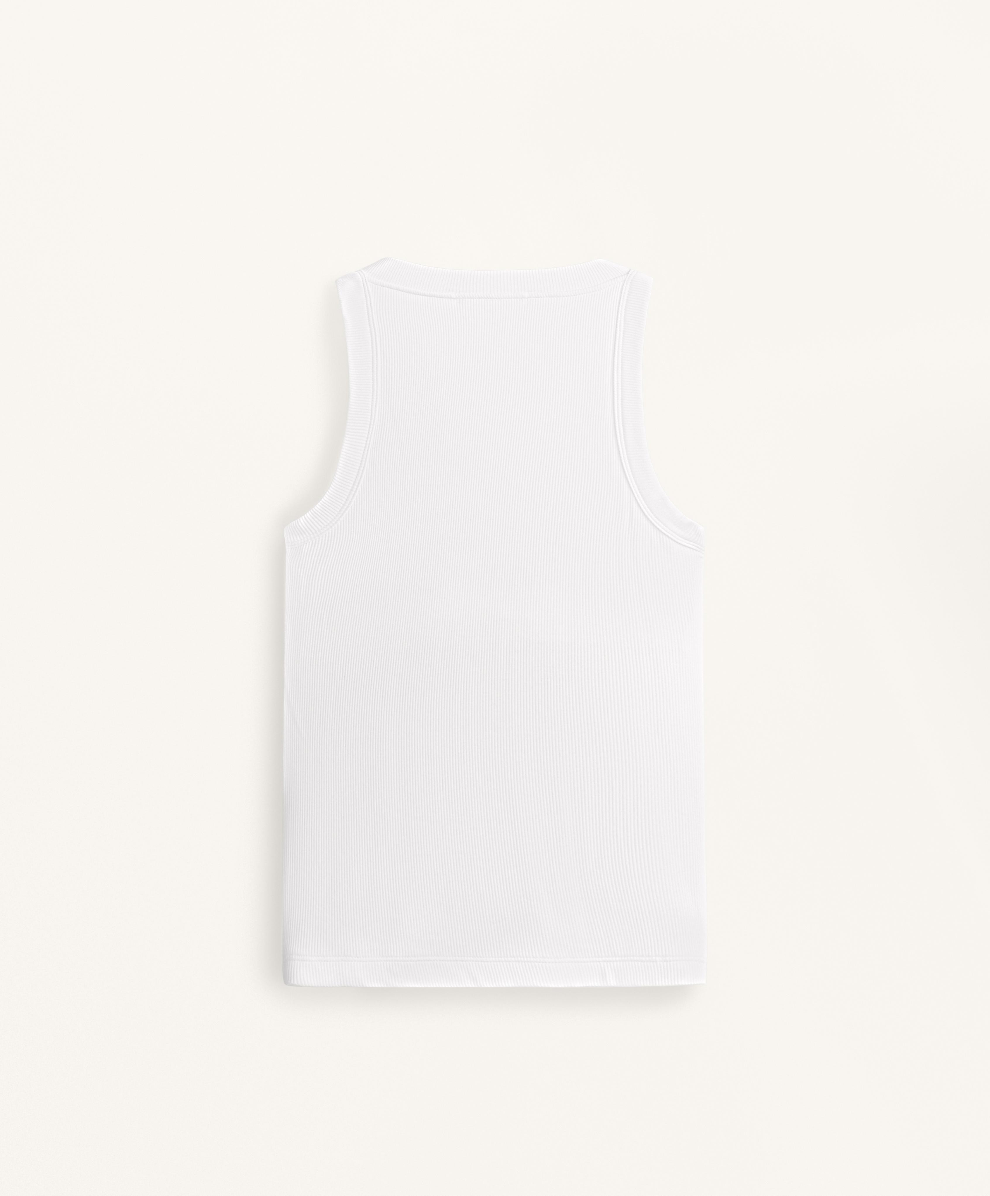 Ribbed modal blend tank top