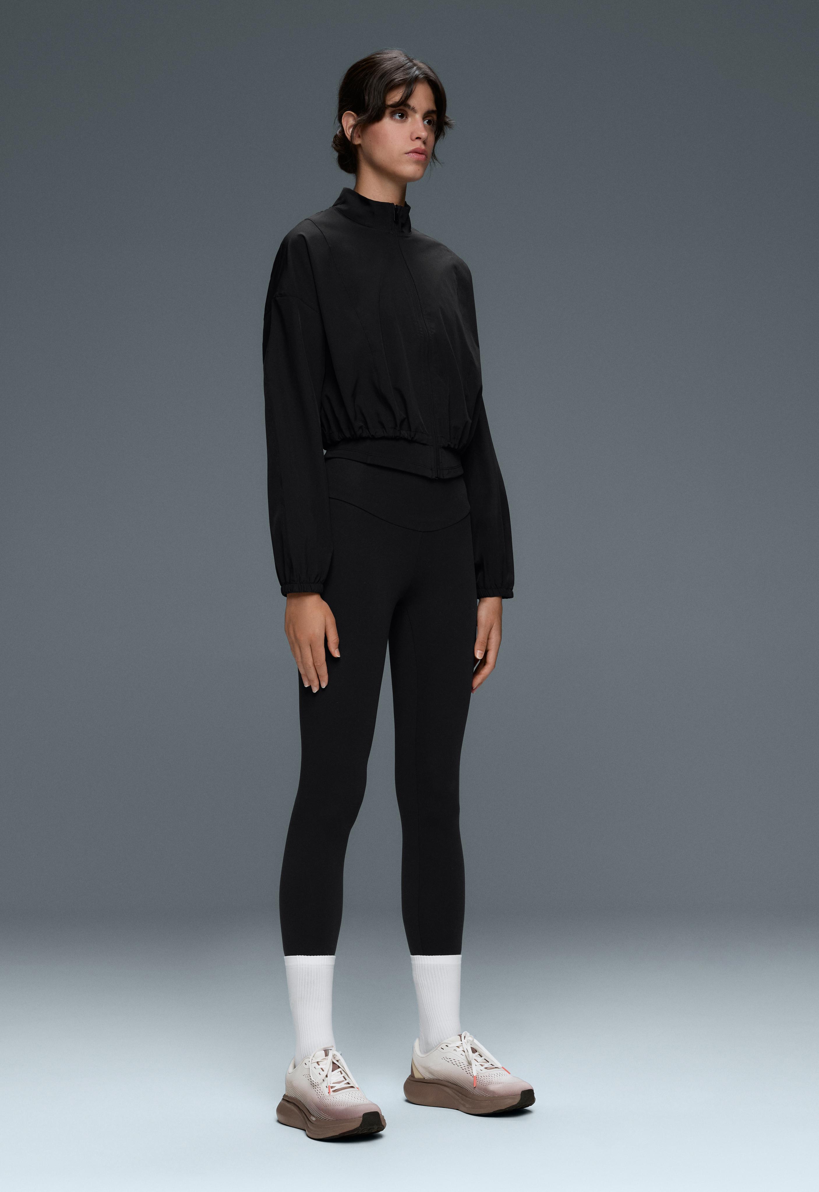 Double stretch technical jacket — BLACK