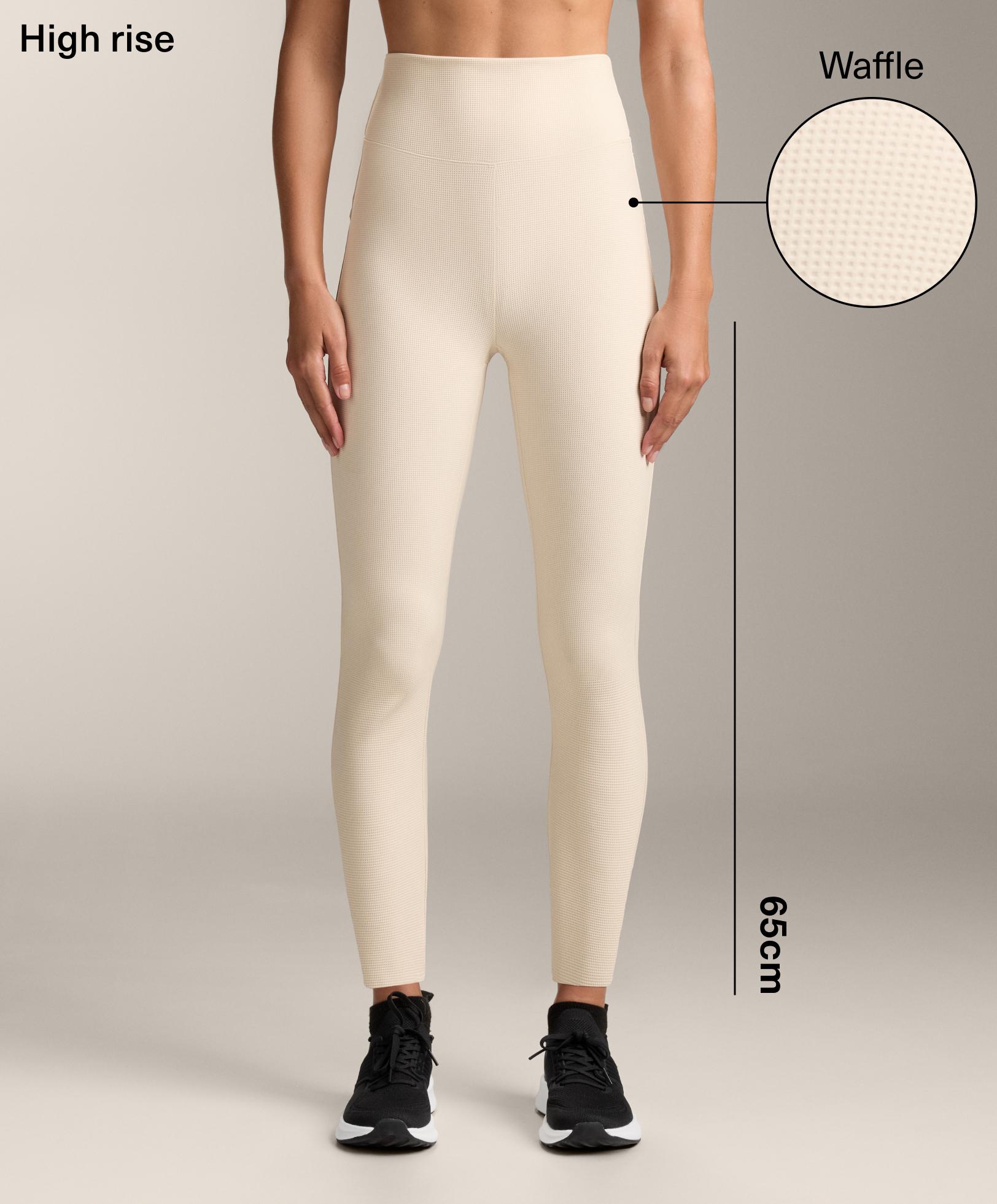Клин Waffle с висока талия 65 см