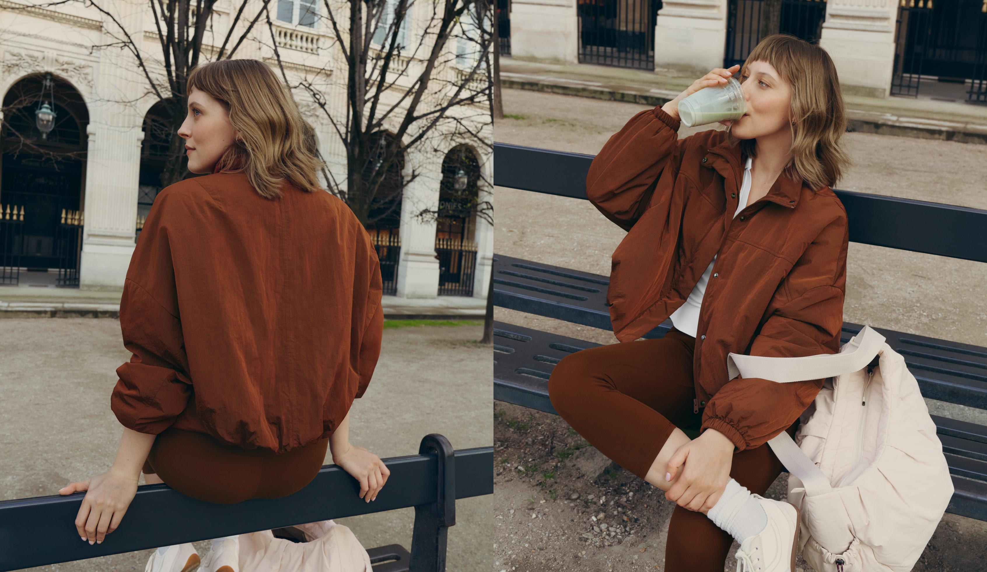 FELLEX® AEROGEL short padded jacket — COPPER