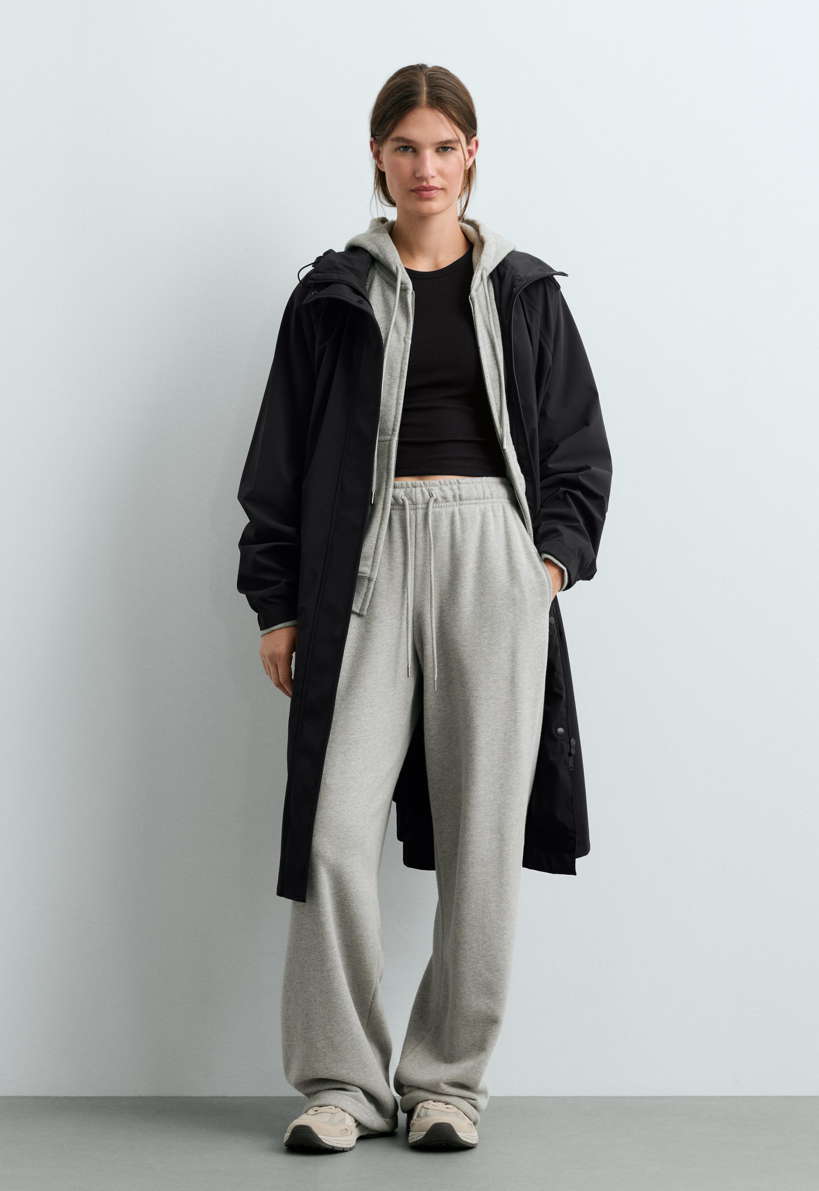Rib modal blend long tank top