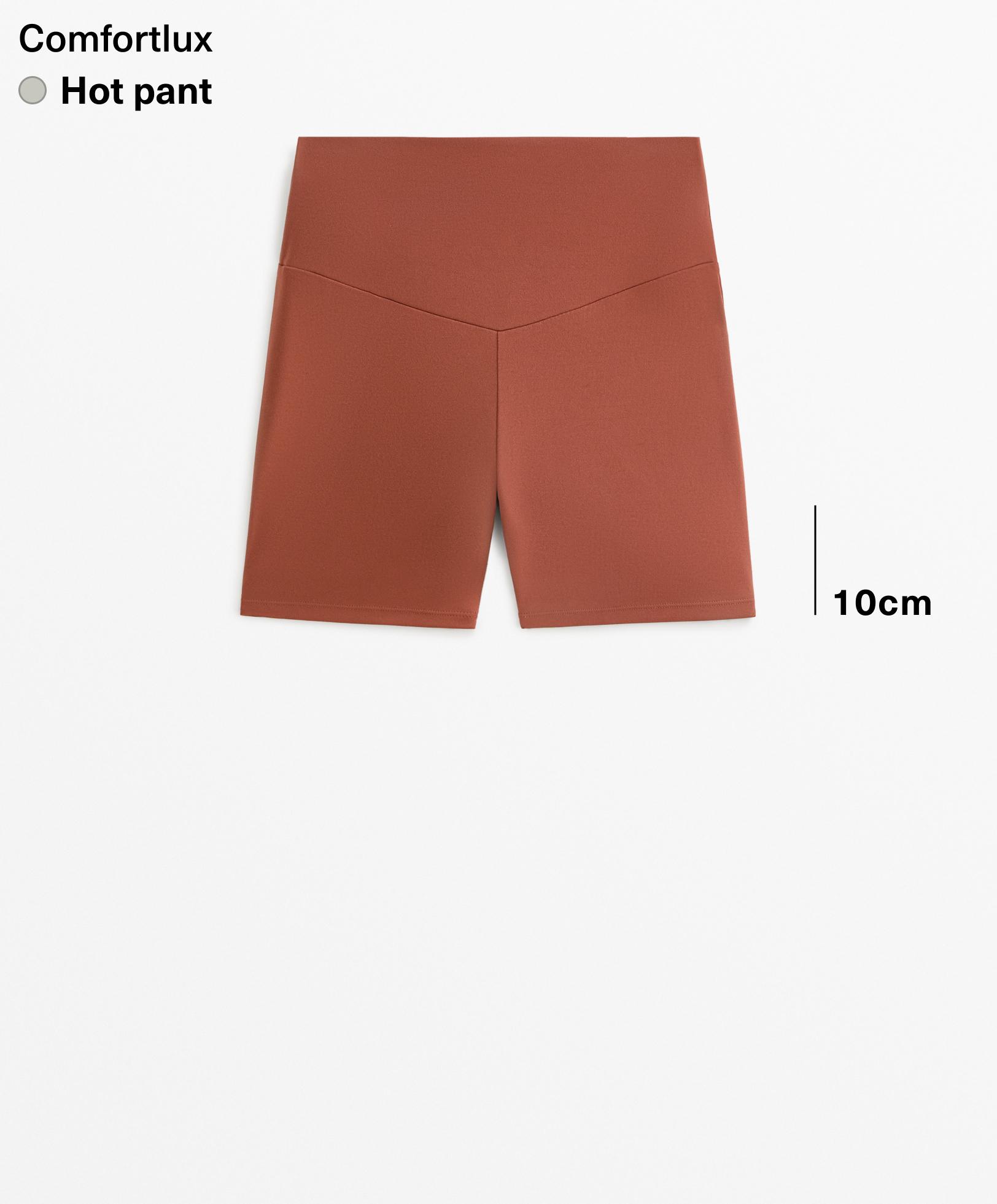 10 cm comfortlux high rise hot pants