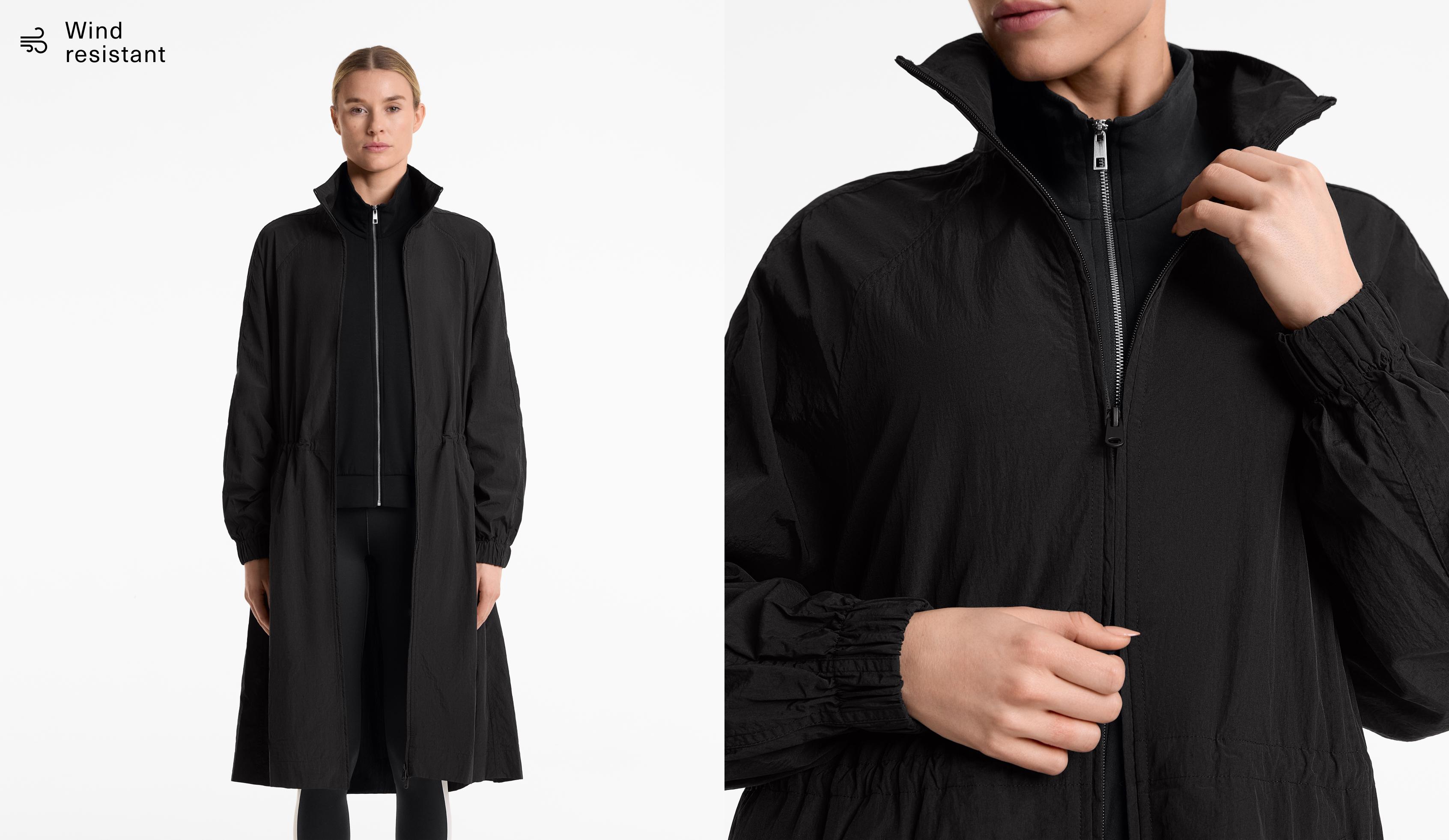 Lightweight wind-resistant jacket