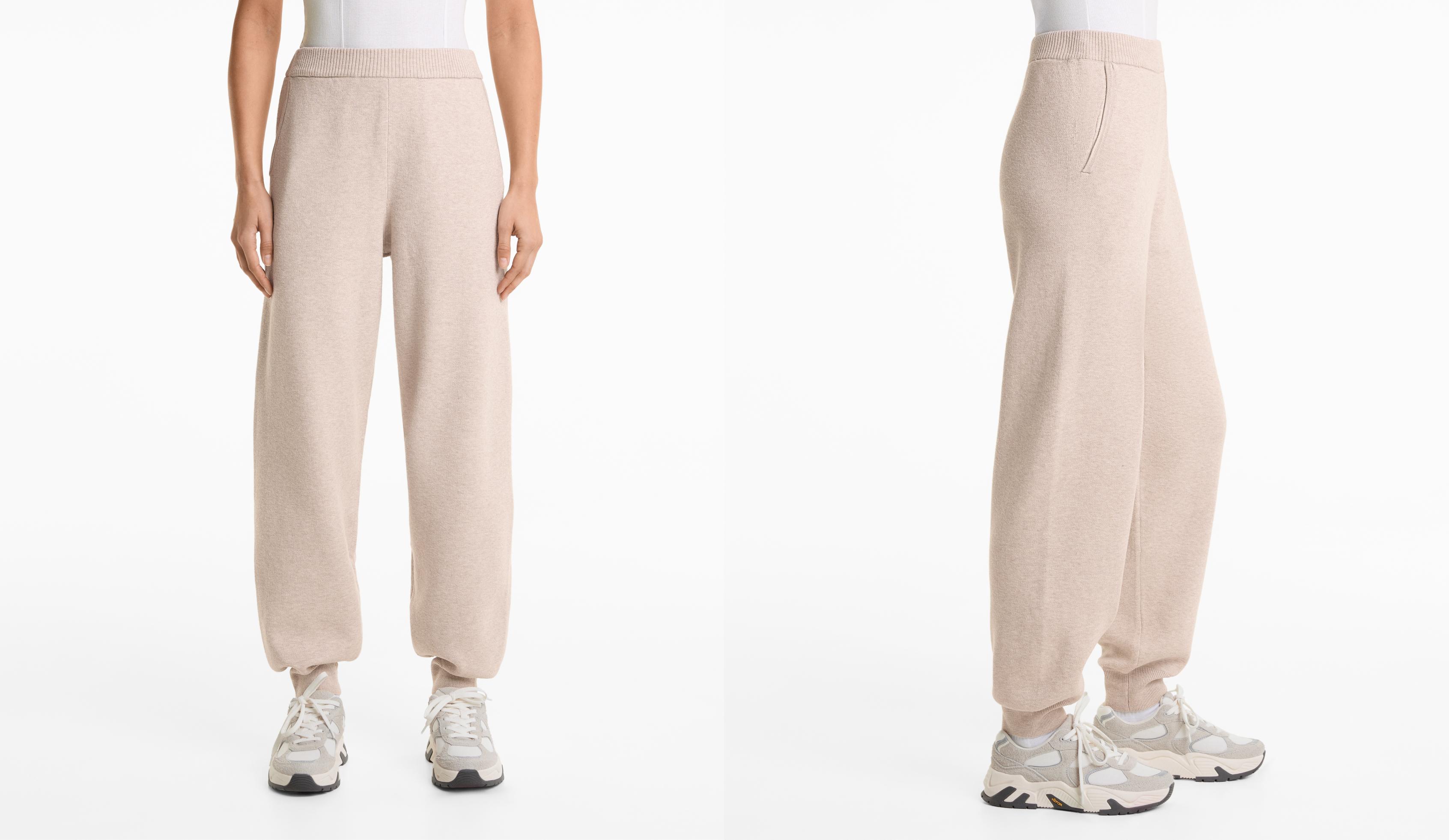 Knit joggers