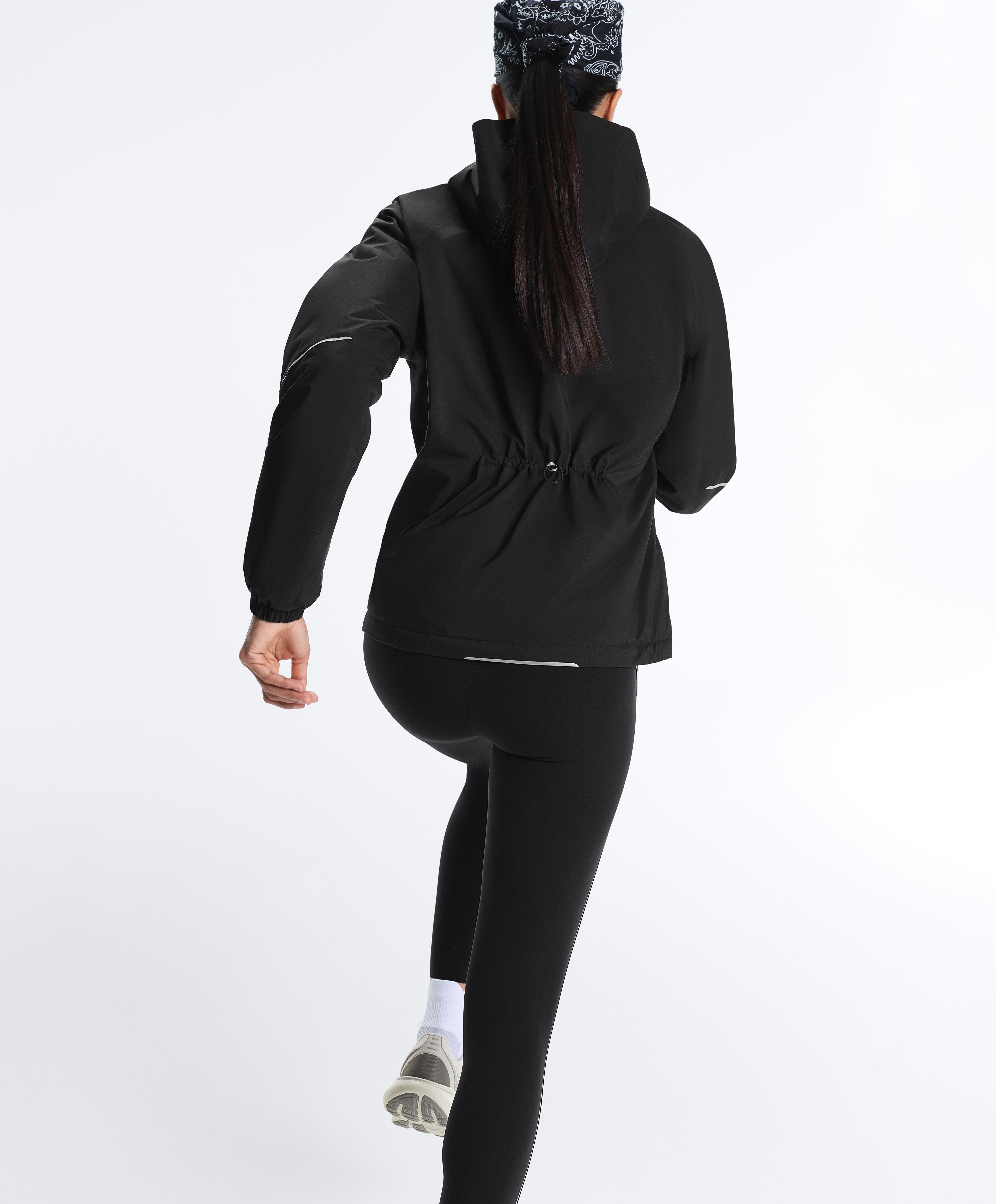 FELLEX® Volcanic 10k WATERPROOF padded technical jacket — BLACK