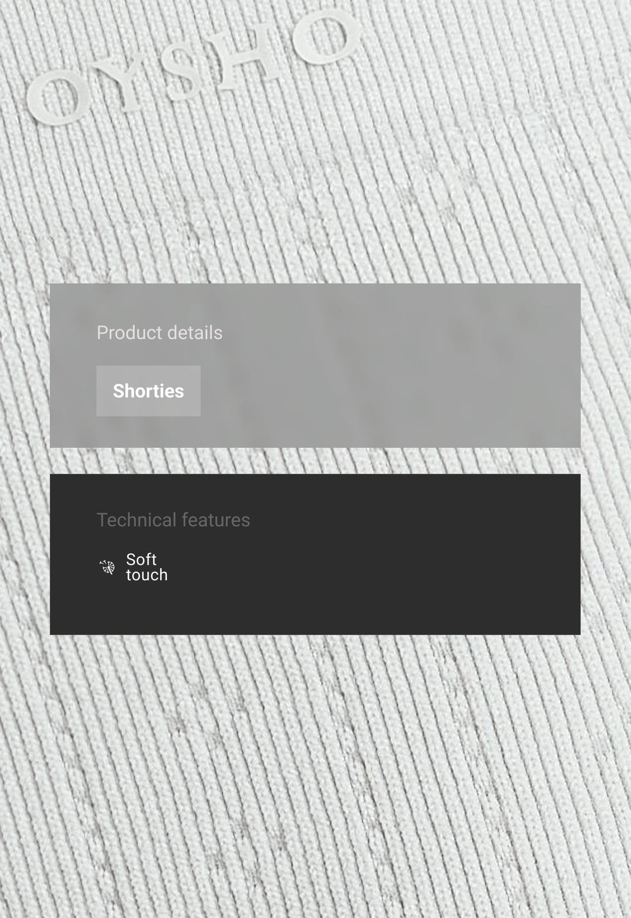 2 seamless soft-touch openwork shortie briefs — GREY MELANGE