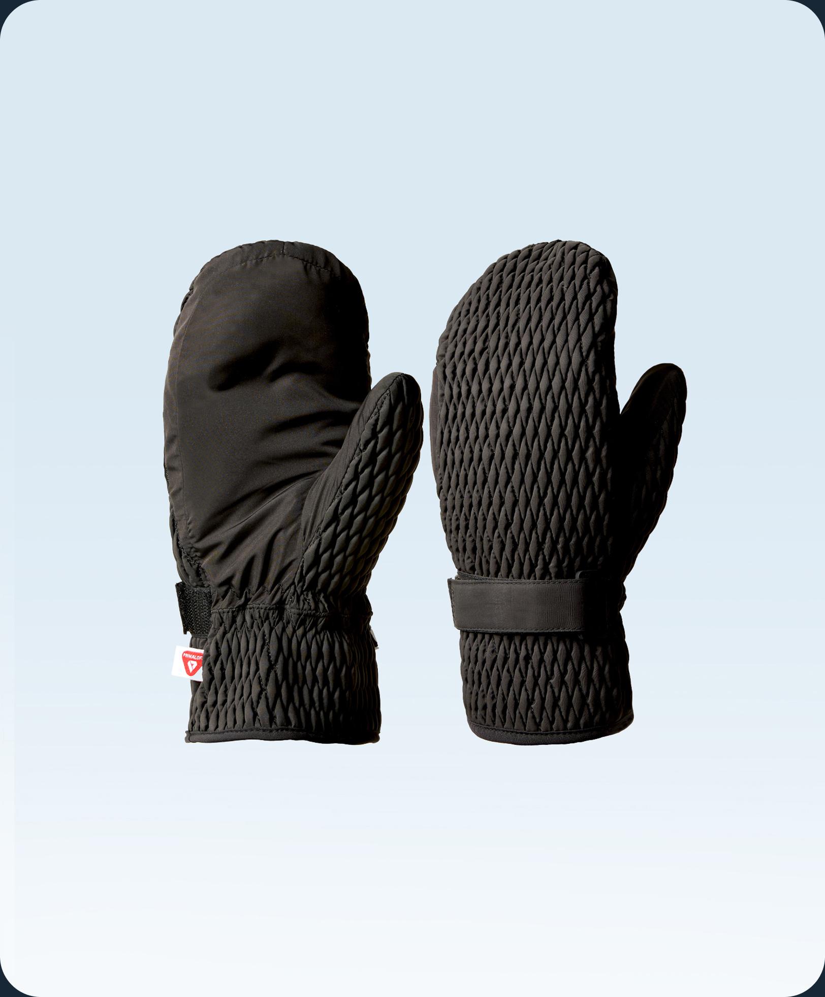 Water repellent PrimaLoft® textured mittens