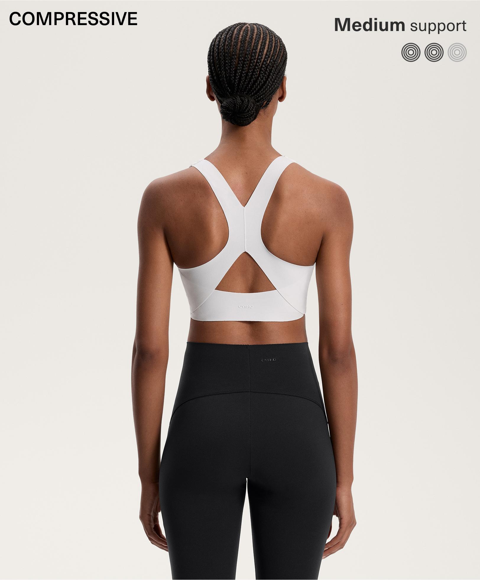 חזיית Compressive עם תמיכת קאפים בינונית חזיית Compressive עם תמיכת קאפים בינונית