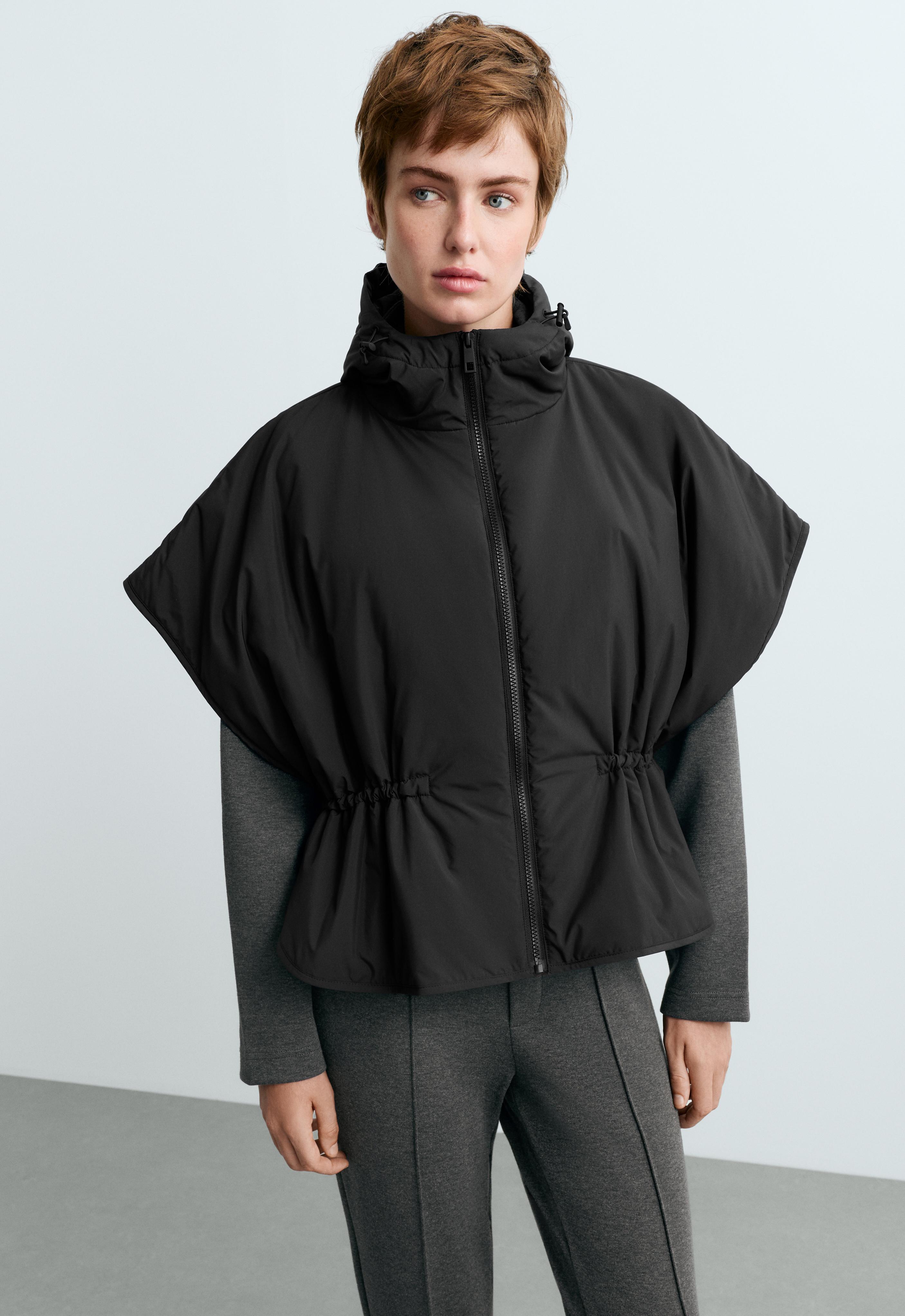 Gilet imbottito mantella