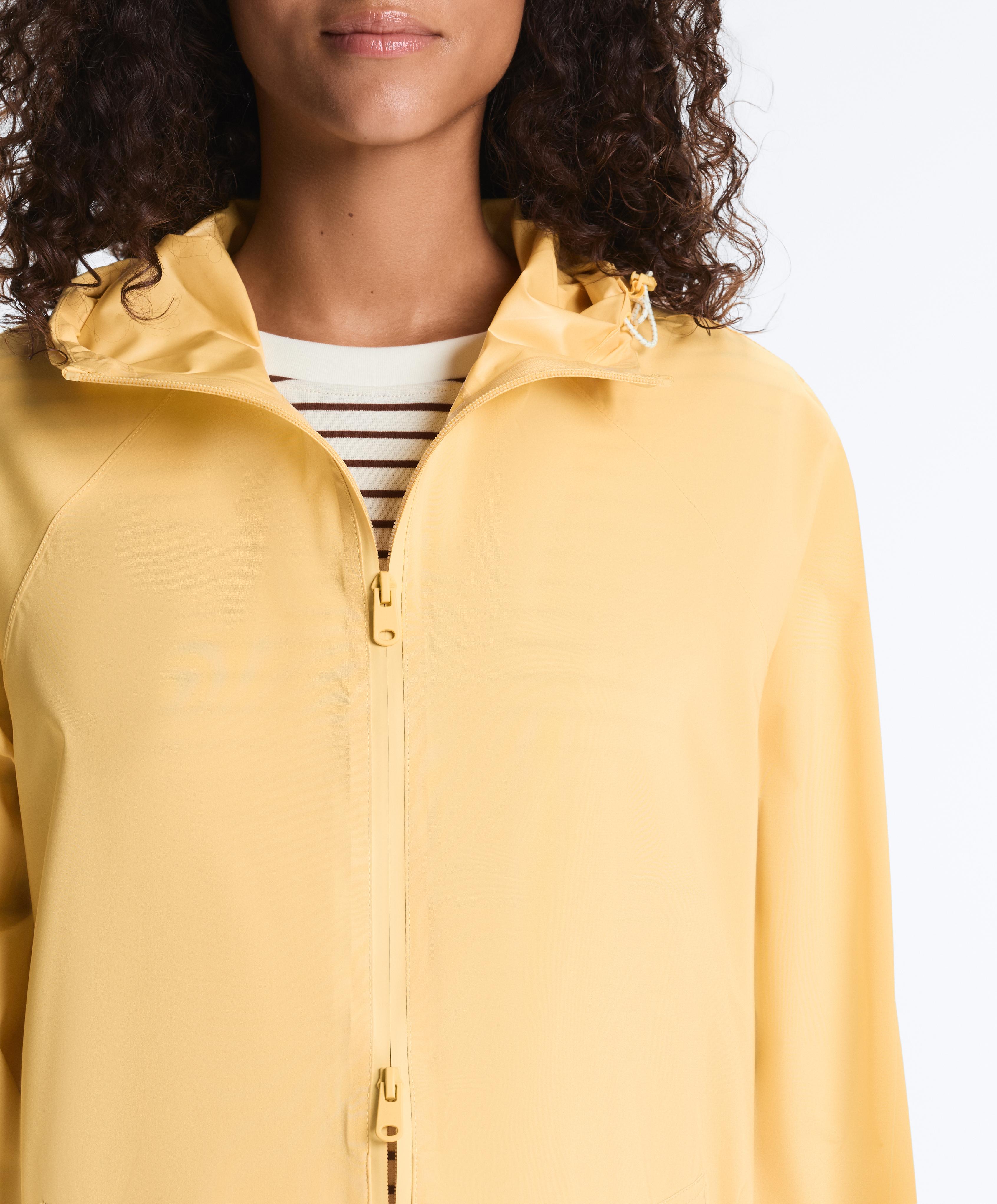 Packable super extra lightweight 10k waterproof jacket — MID-YELLOW