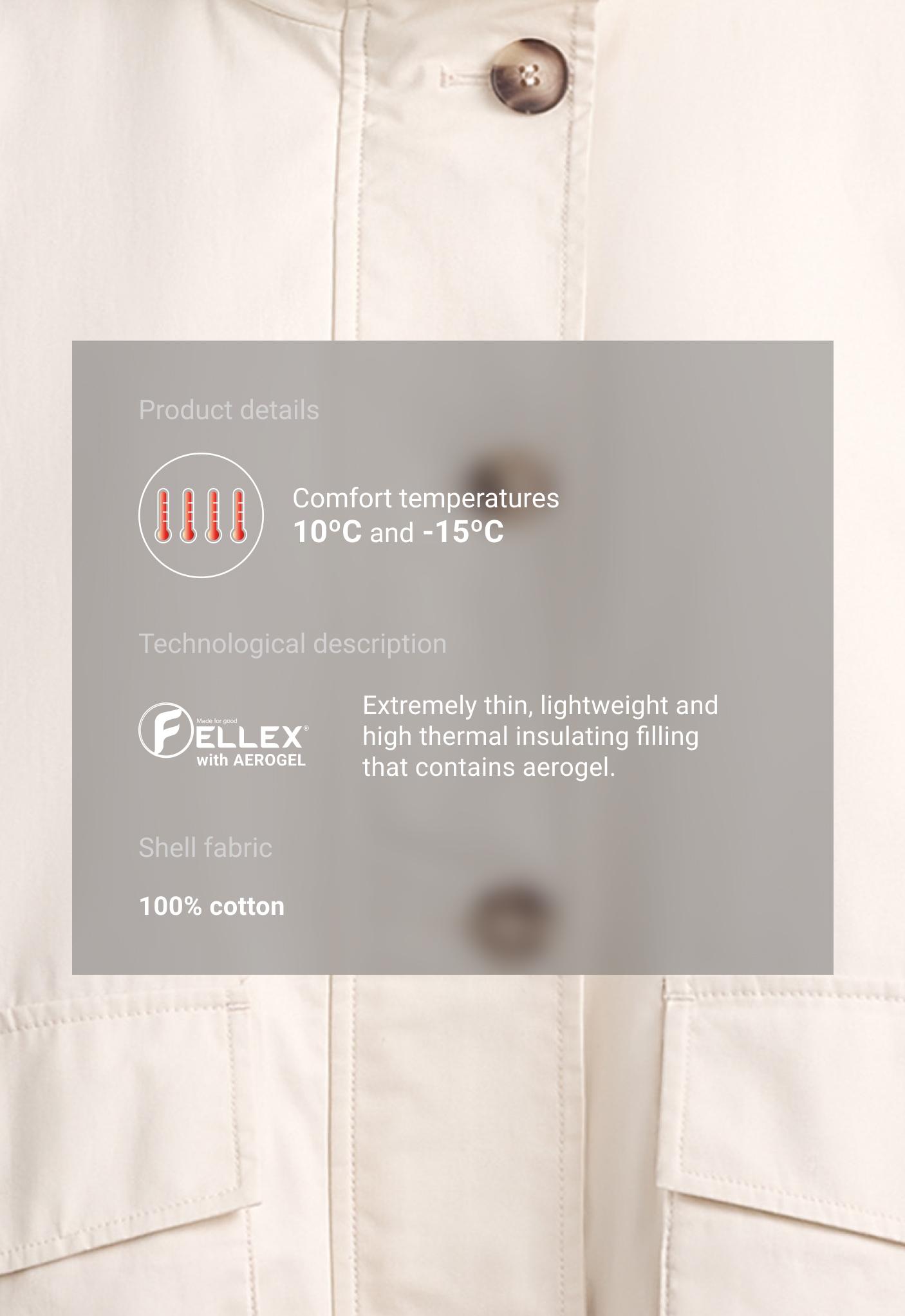 FELLEX® AEROGEL padded canvas jacket