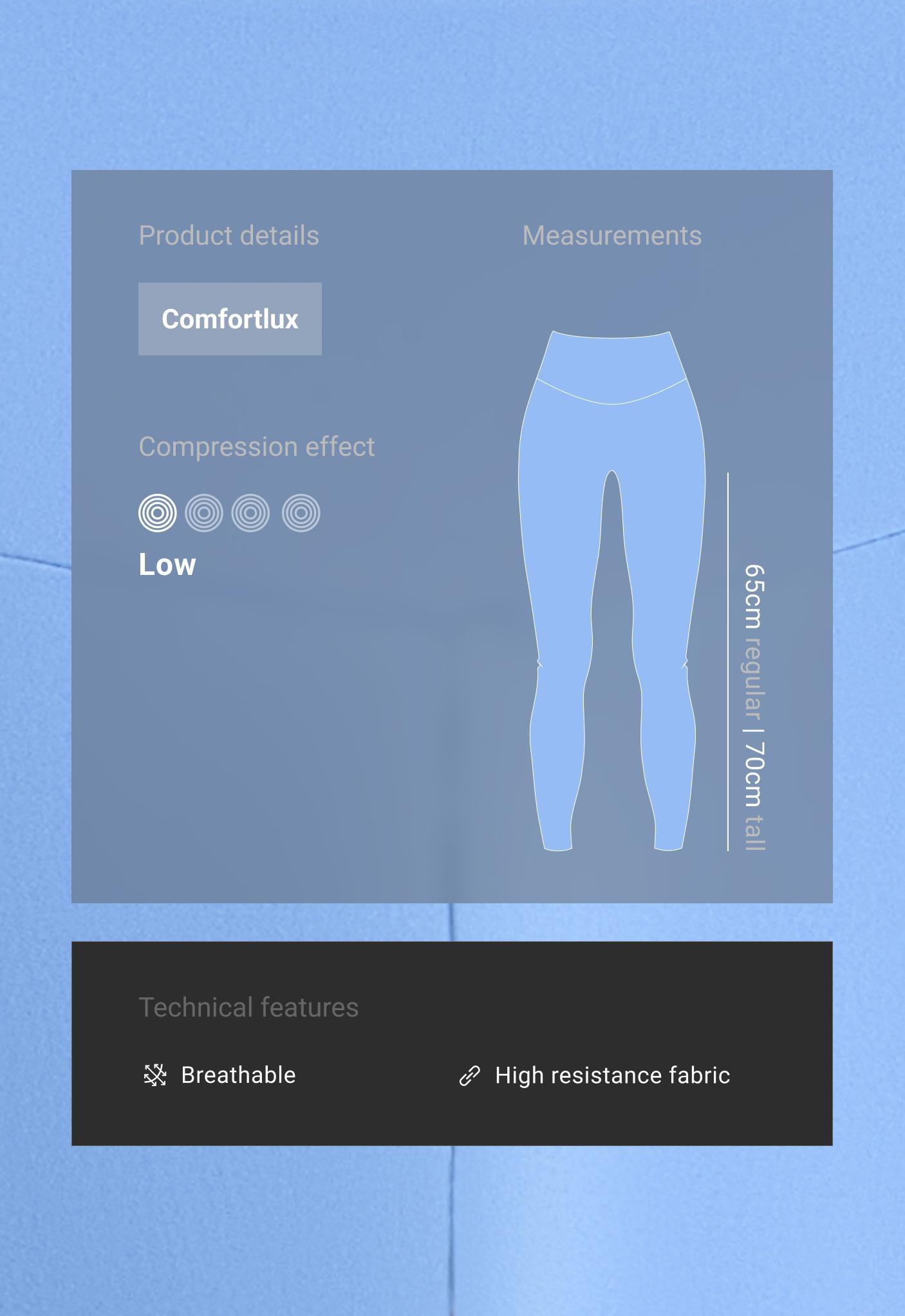 Comfortlux high-waisted ankle-length leggings - Sale Comfortlux high-waisted ankle-length leggings - Sale