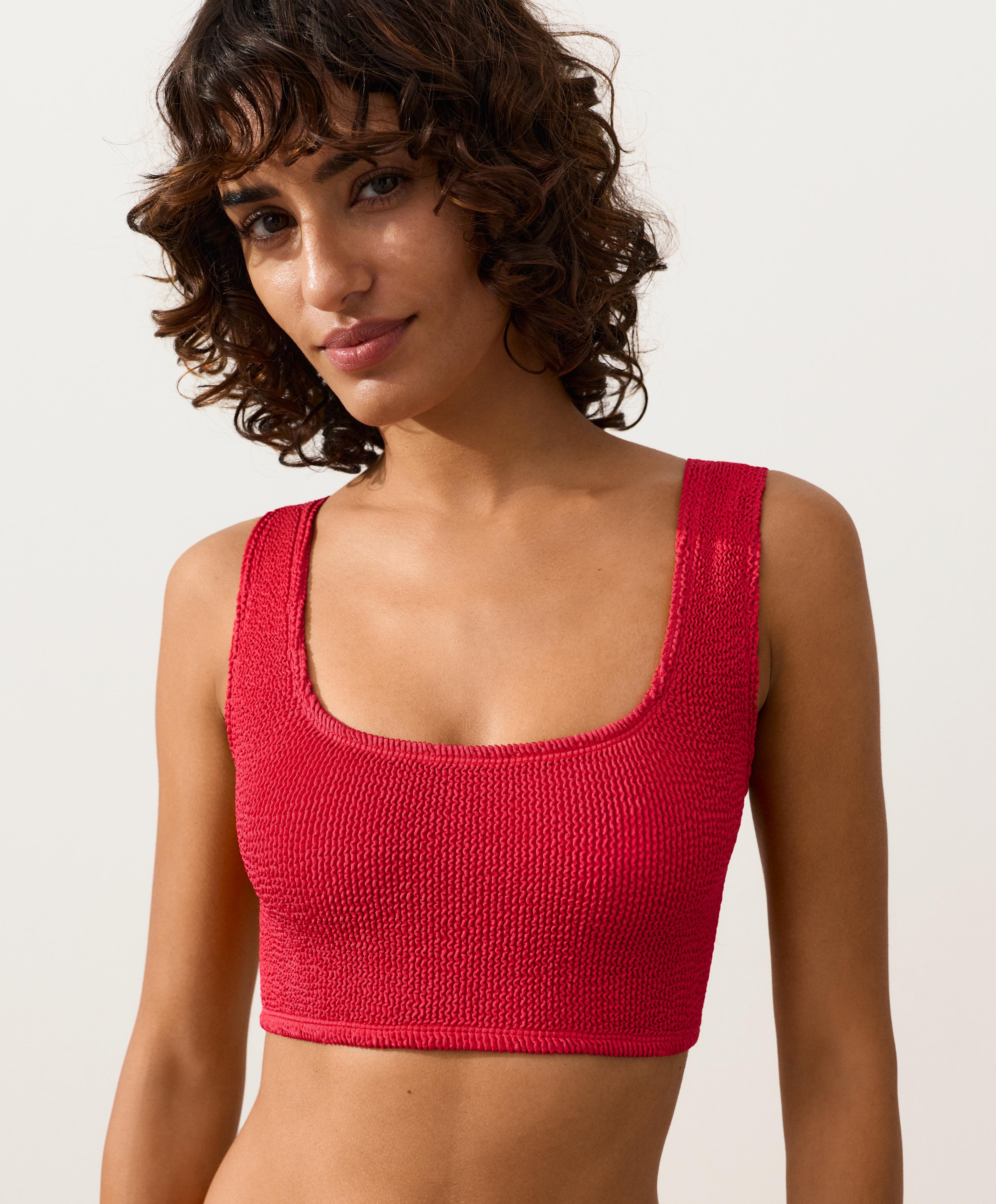 Crinkle bikini top Crinkle bikini top