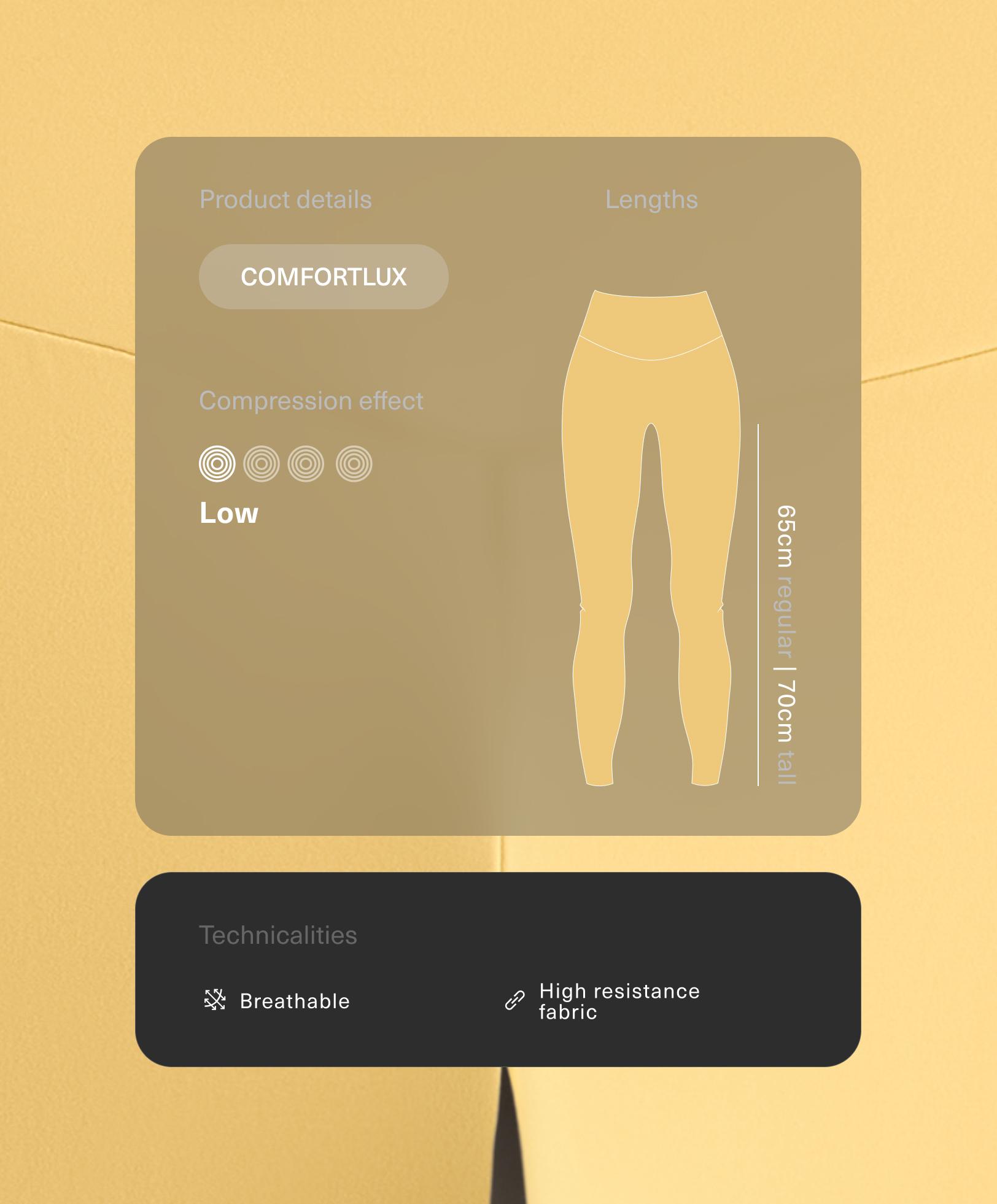 Comfortlux high-rise ankle-length leggings Comfortlux high-rise ankle-length leggings