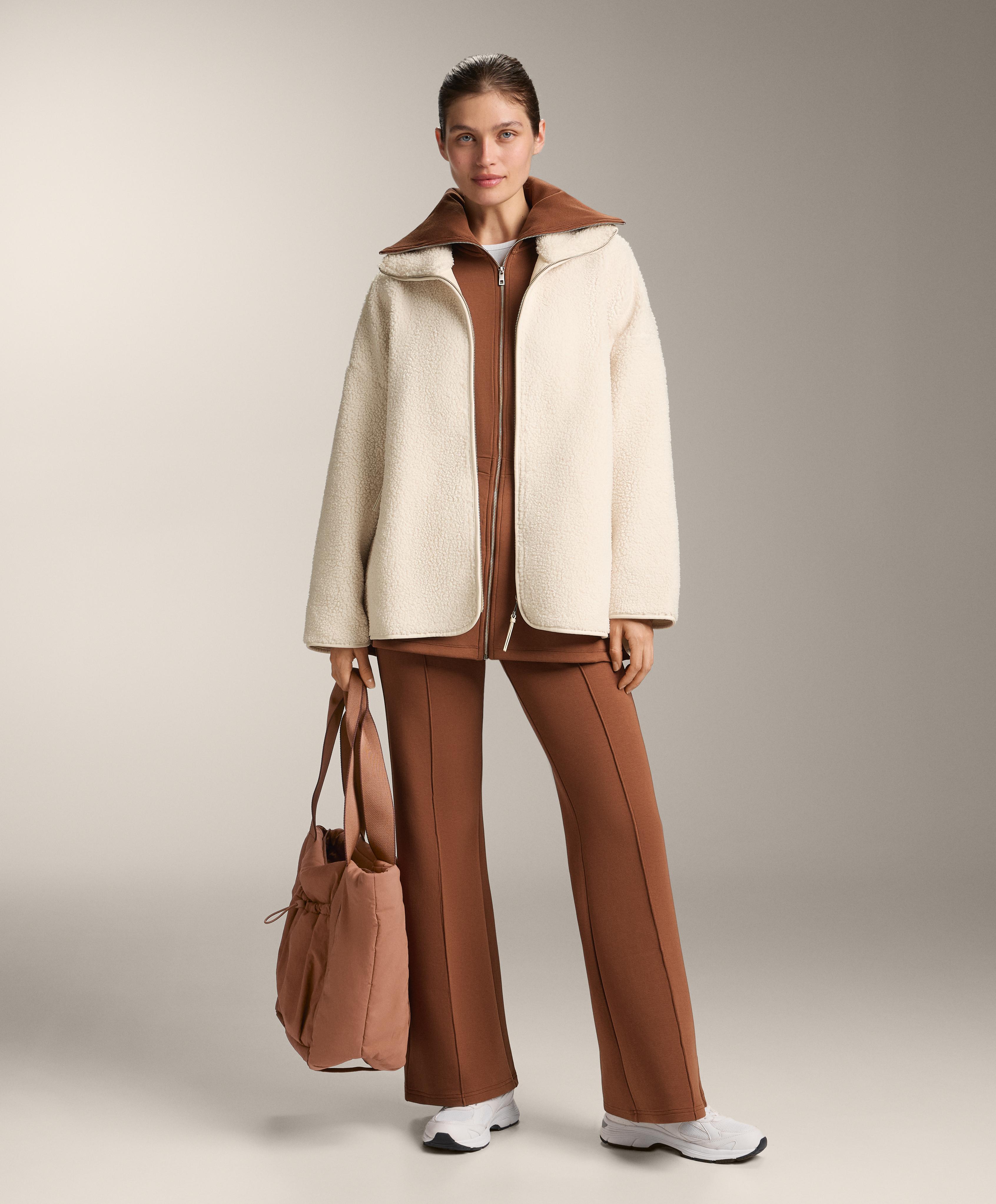 Pantalon évasé en coton Pantalon évasé en coton