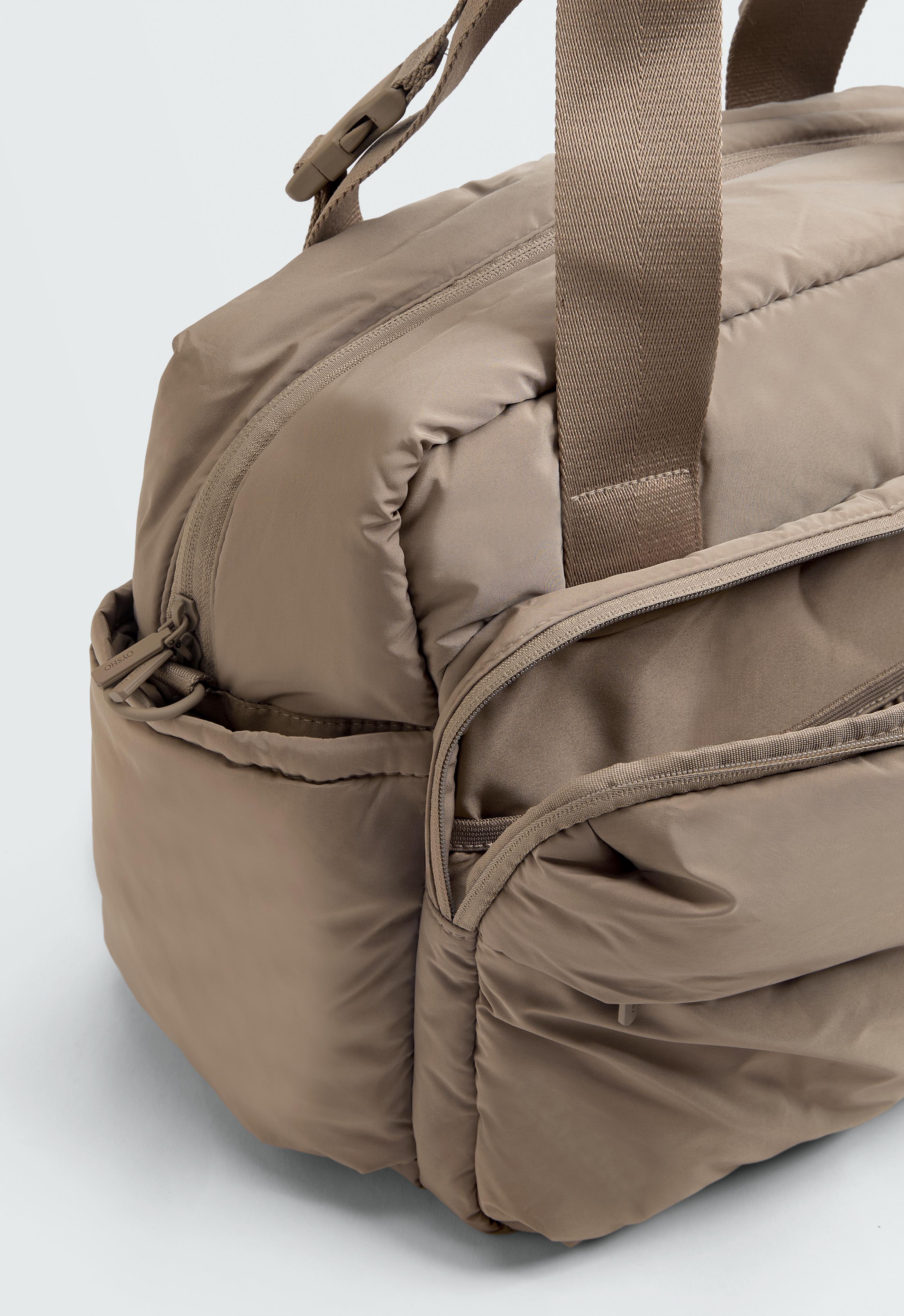 Maxi maternity bag — TOASTED BROWN
