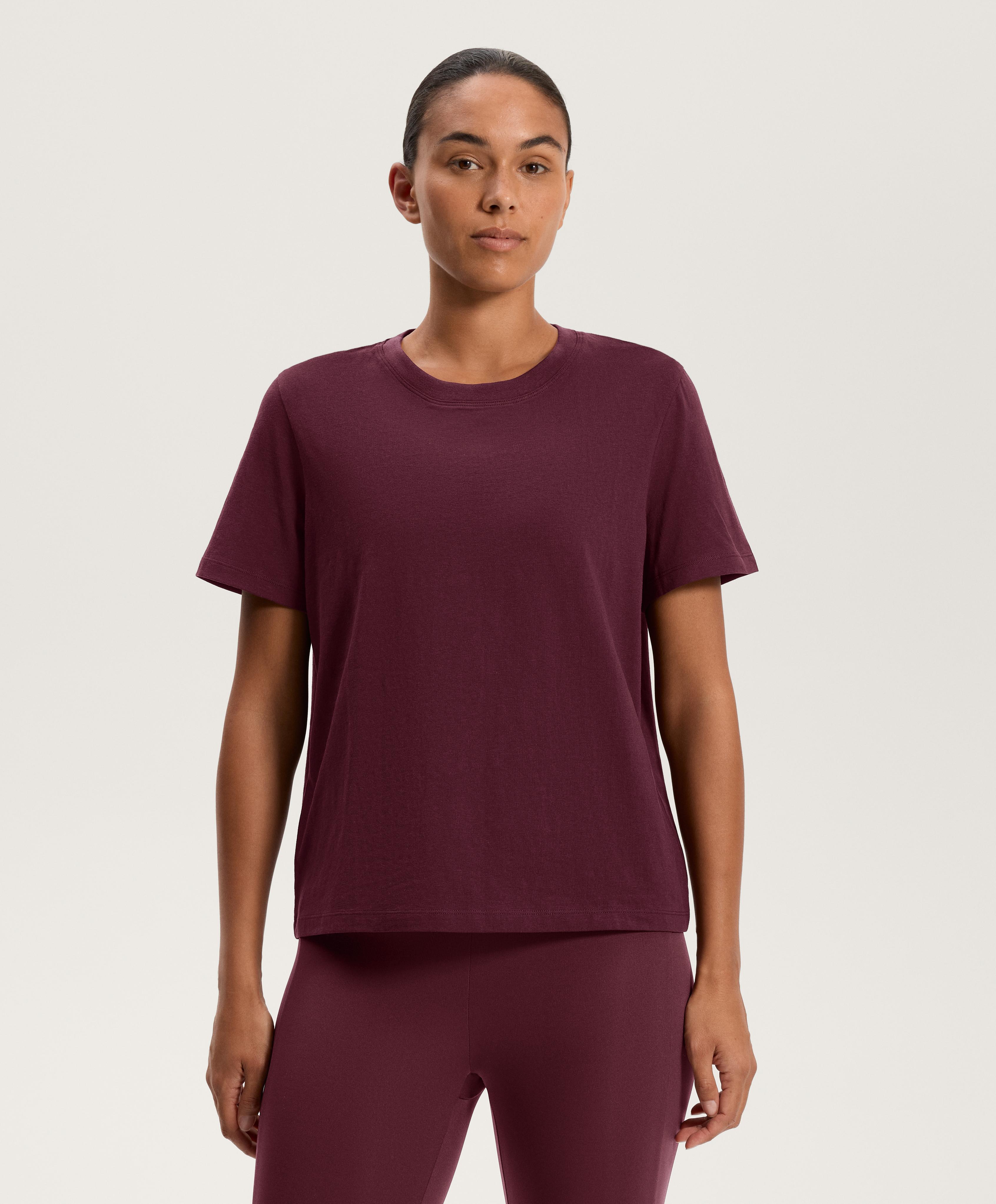 Short sleeve cotton blend T-shirt Short sleeve cotton blend T-shirt
