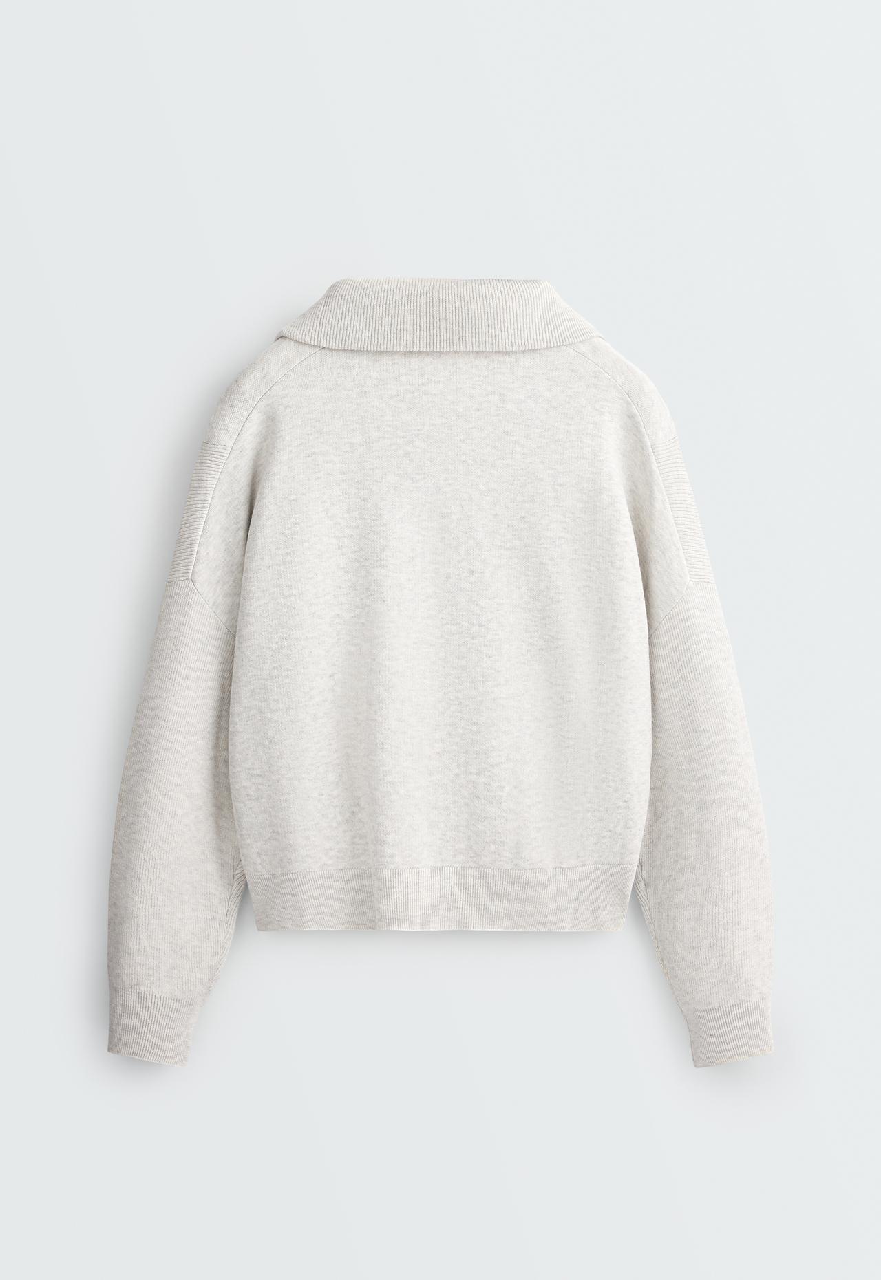 Ribbed knit jacket — ICE