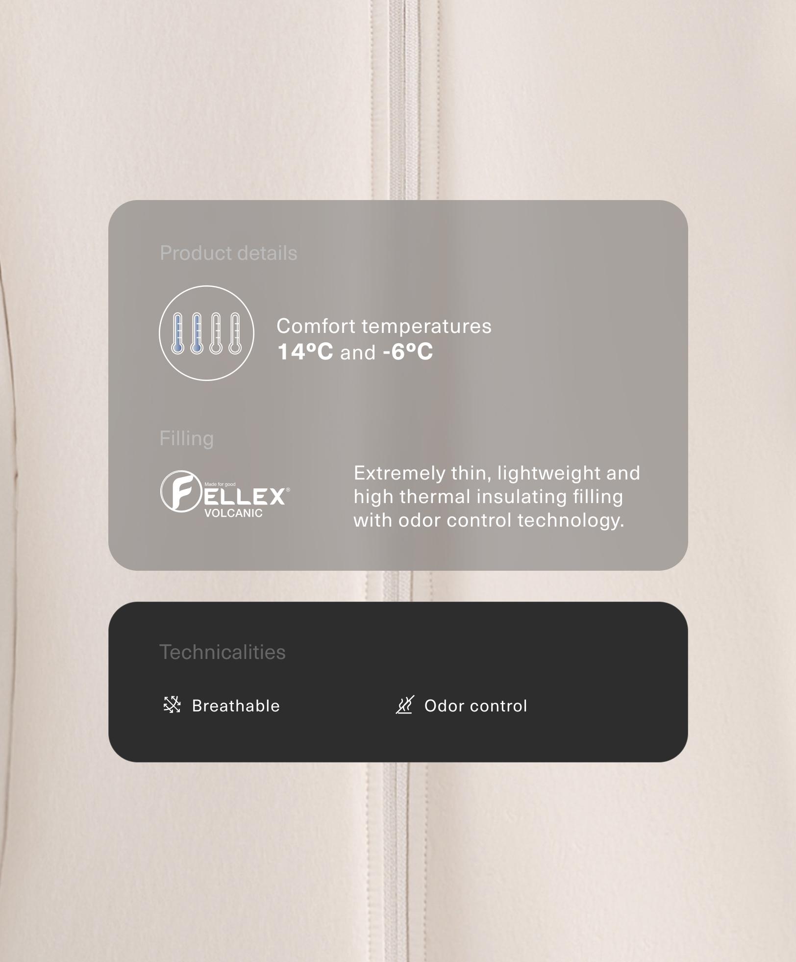 Vadderad teknisk jacka FELLEX® Volcanic Vadderad teknisk jacka FELLEX® Volcanic