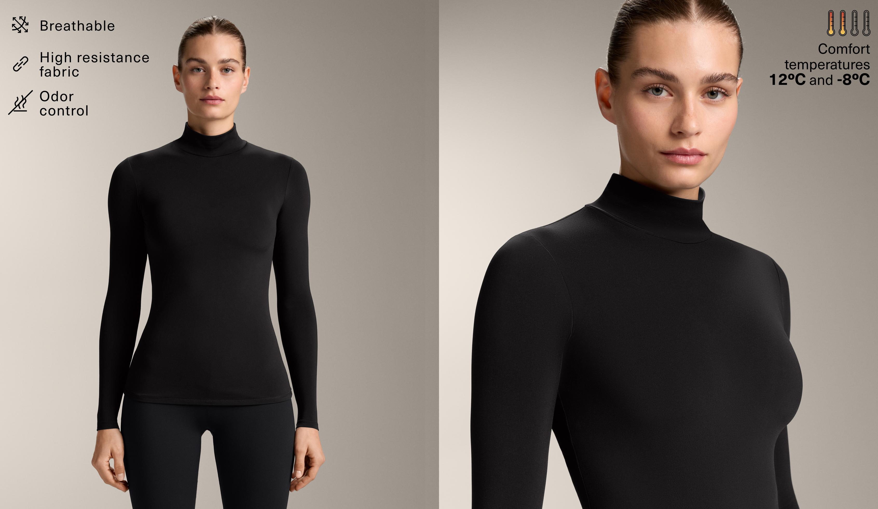Long-sleeve base layer T-shirt