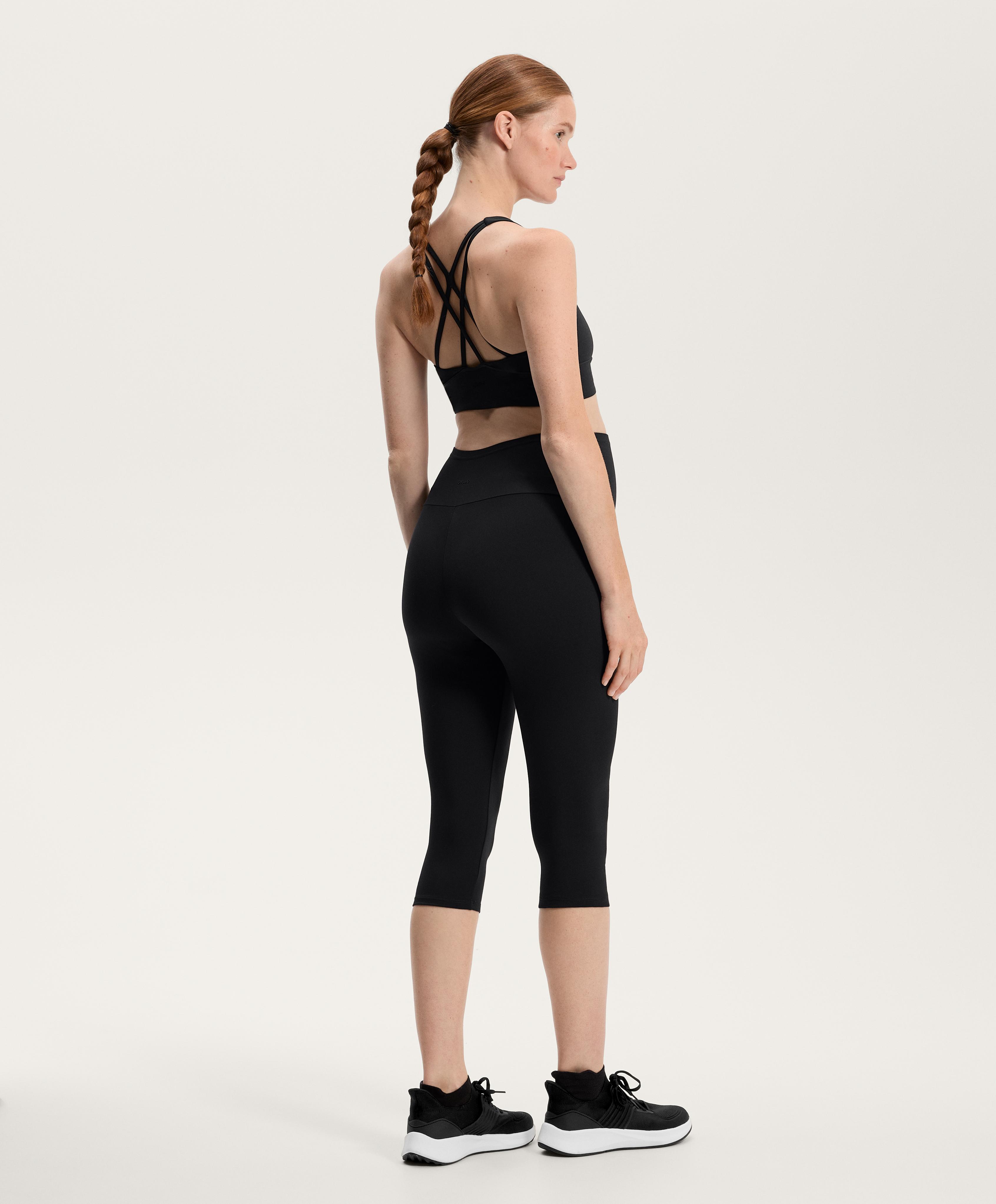 Black maternity comfortlux capri total look with bra - Sale